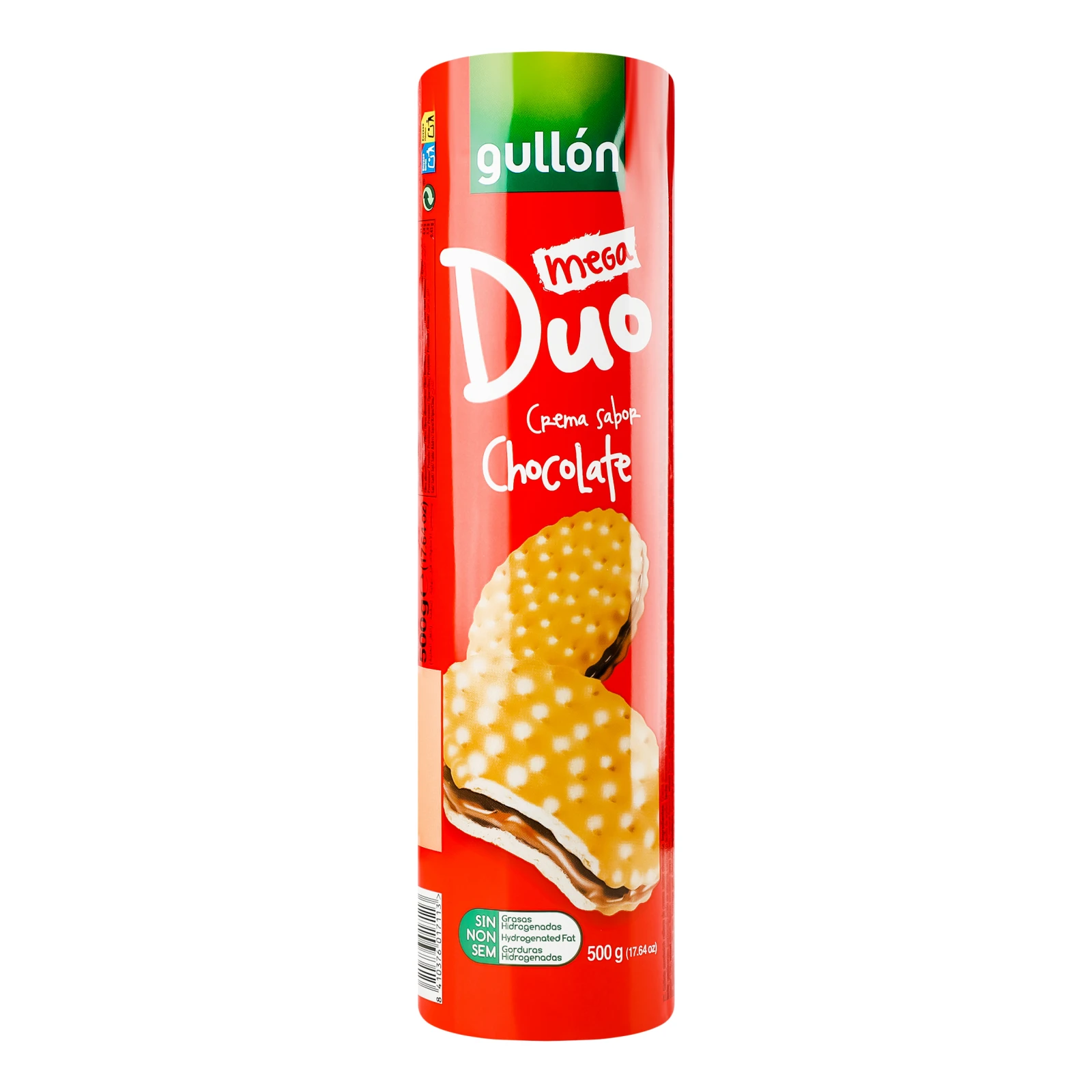 Печиво-сендвіч Gullon Mega Duo Chocolate 500г Фото №:1