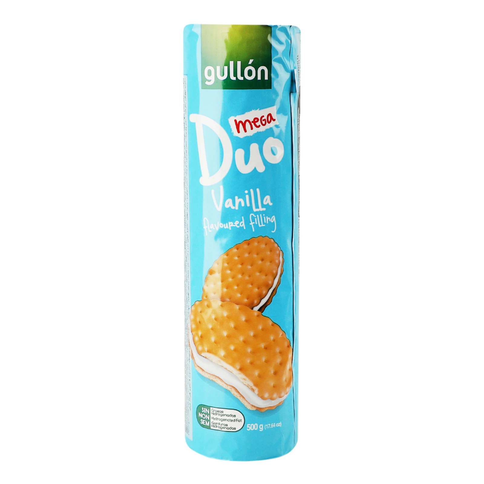 Печиво-сендвіч Gullon Mega Duo Vanilla 500г Фото №:2
