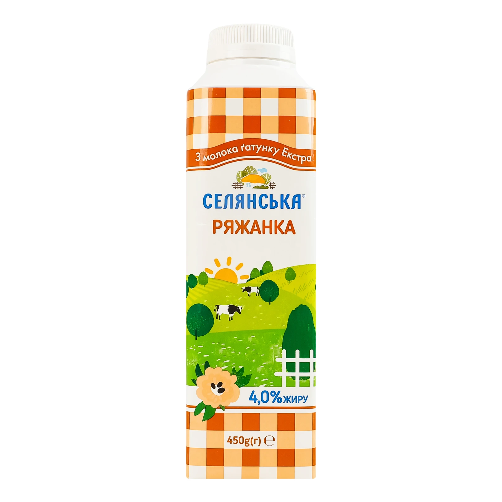 Ряжанка Селянська 4% 450г