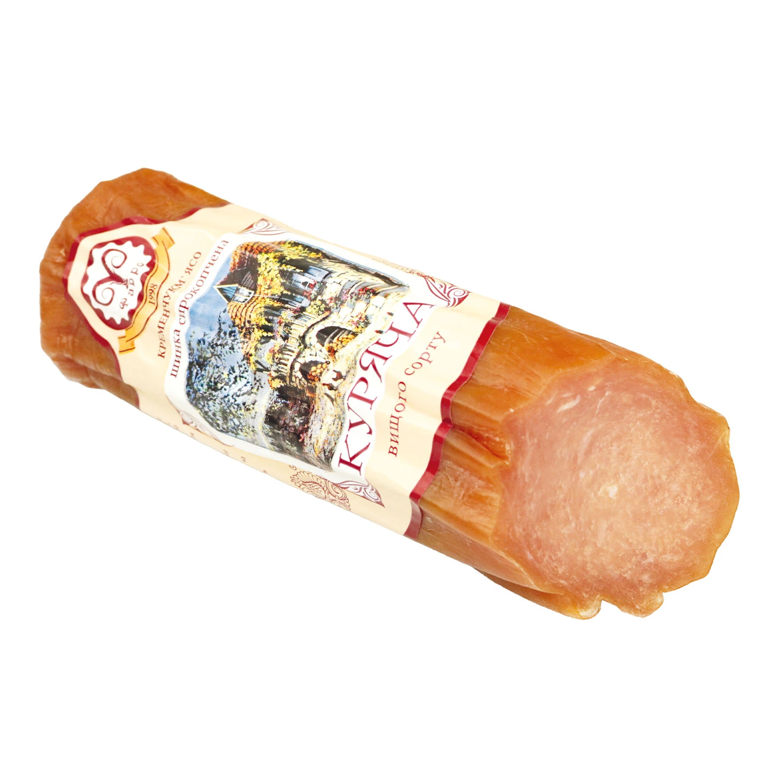 Шинка Фарро Куряча сирокопчена вищий сорт Фото №:1