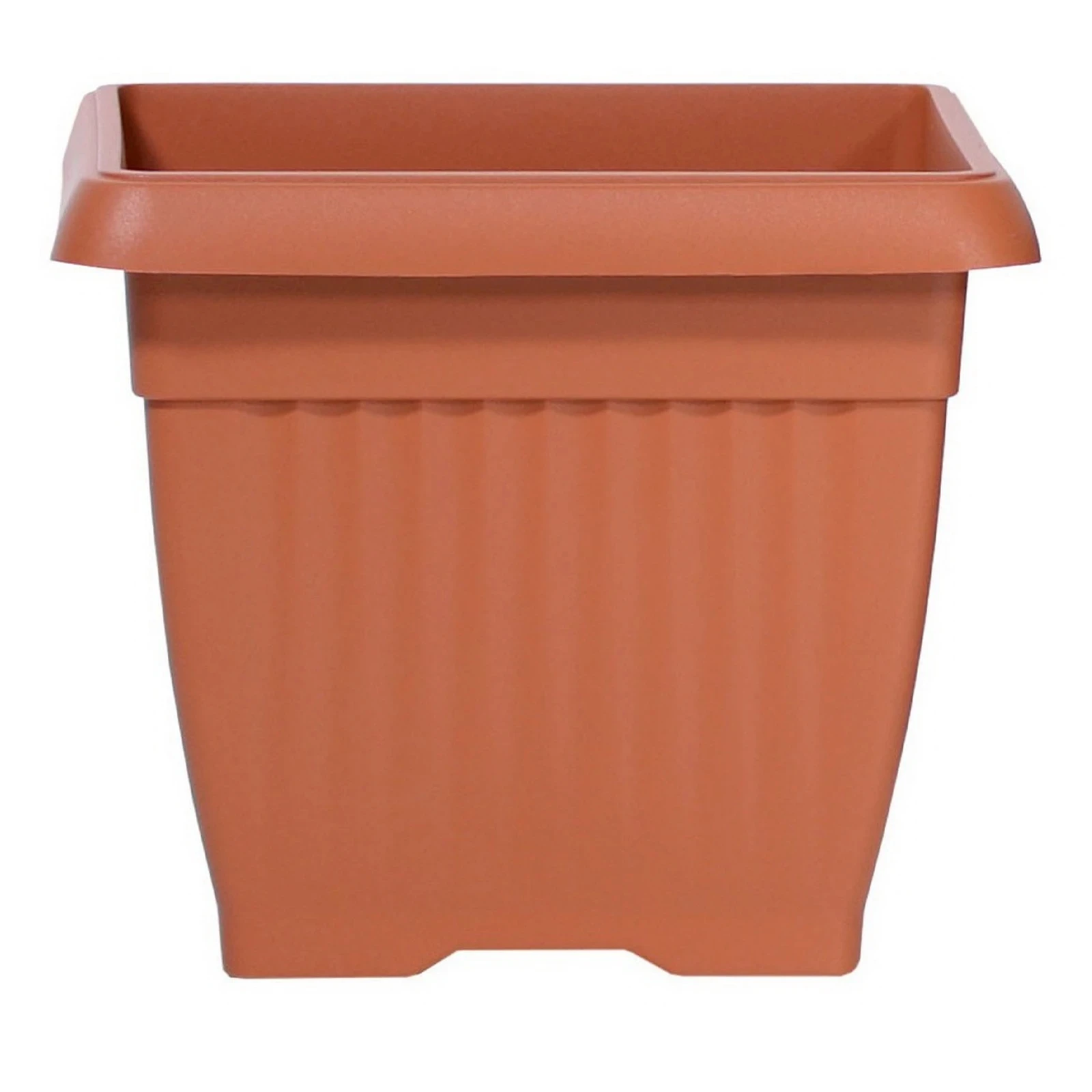 Горщик для квітів Prosperplast Тера-2 квадратний 190мм Фото №:1