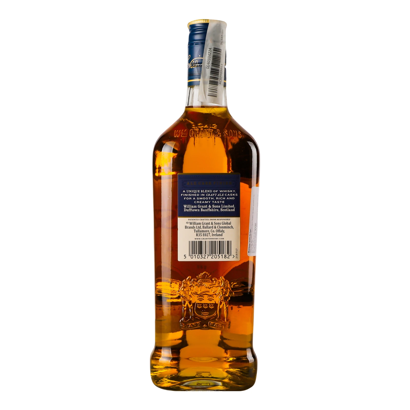 Віскі Grant's Ale Cask 40% 0.7л фото 2