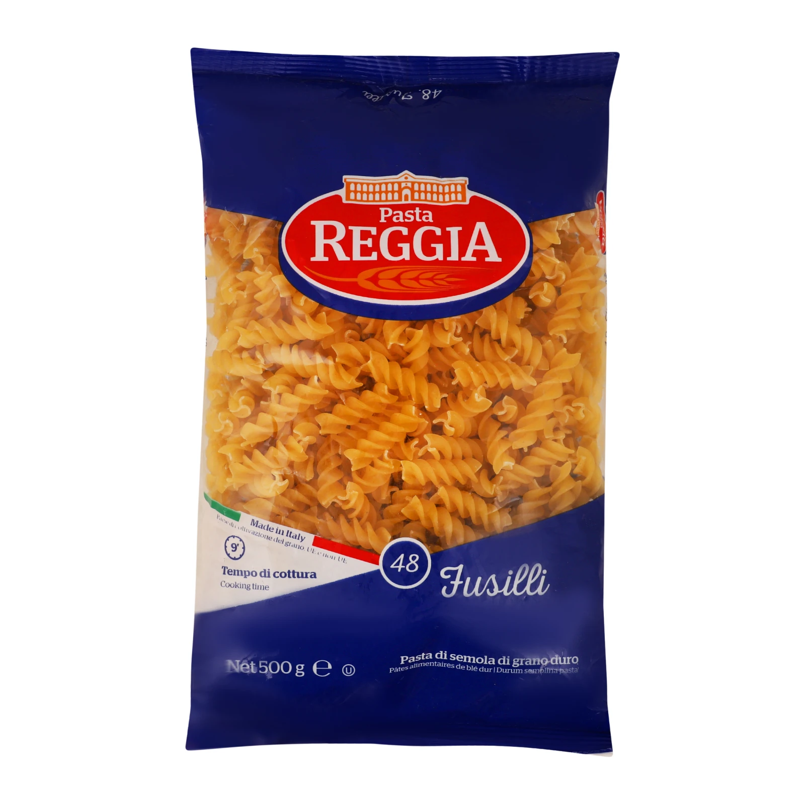 Макарони Reggia 500г N48 Fusilli спіральки Фото №:1