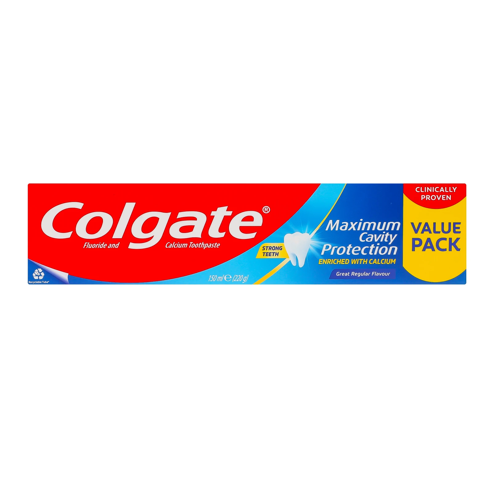 Паста зубна Colgate Максимальний захист від карієсу Свіжа м`ята 150мл Фото №:1