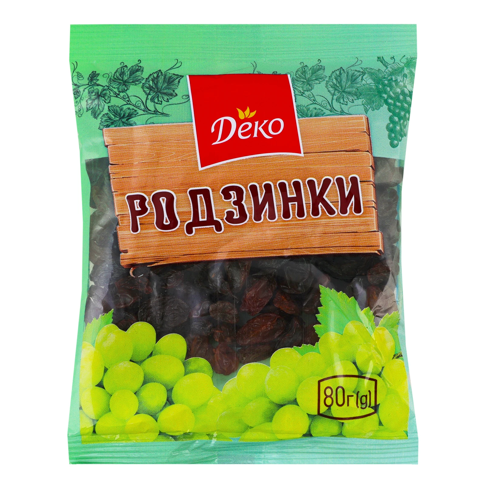 Родзинки Деко 80г Фото №:1