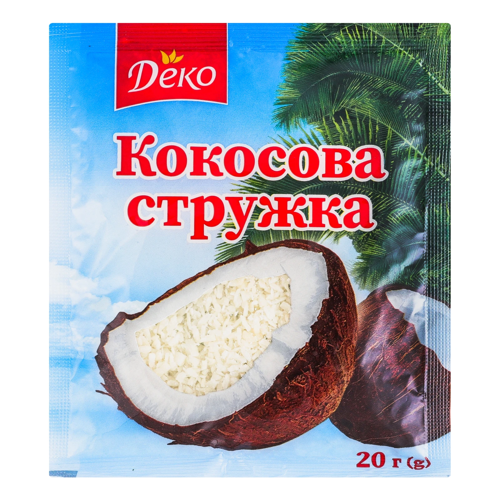 Стружка кокосова Деко 20г Фото №:1