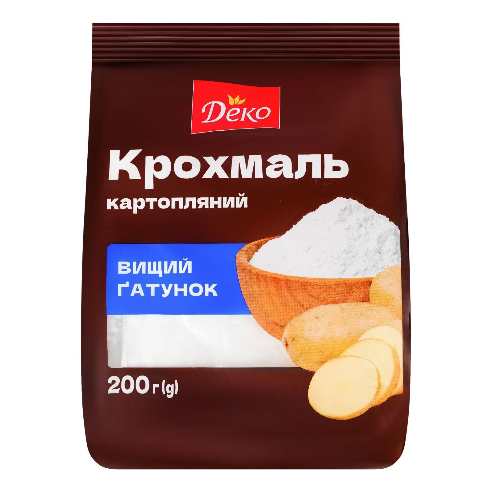 Крохмаль Деко картопляний 200г Фото навігації №:1