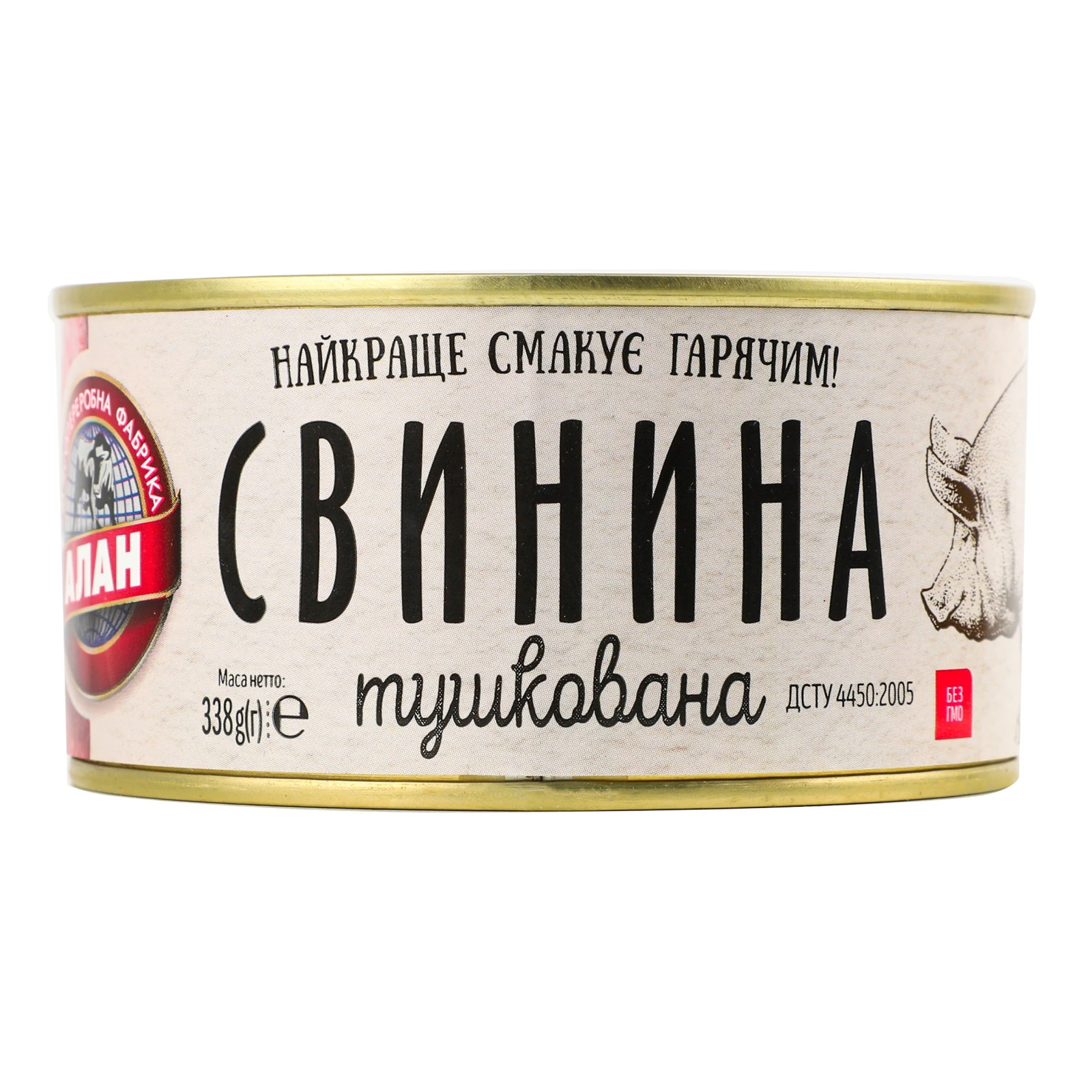Свинина Алан тушкована 338г