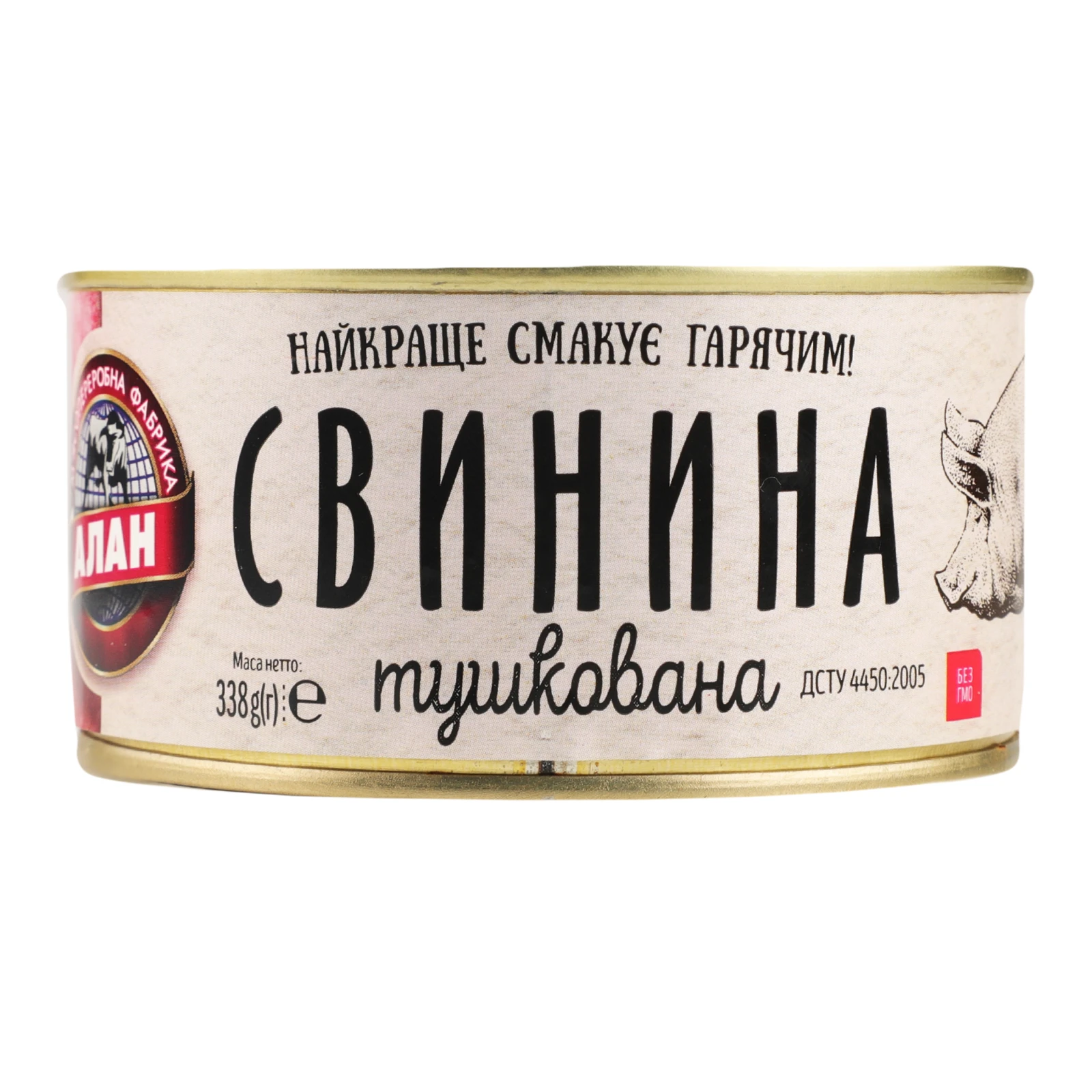 Свинина Алан тушкована 338г Фото №:1