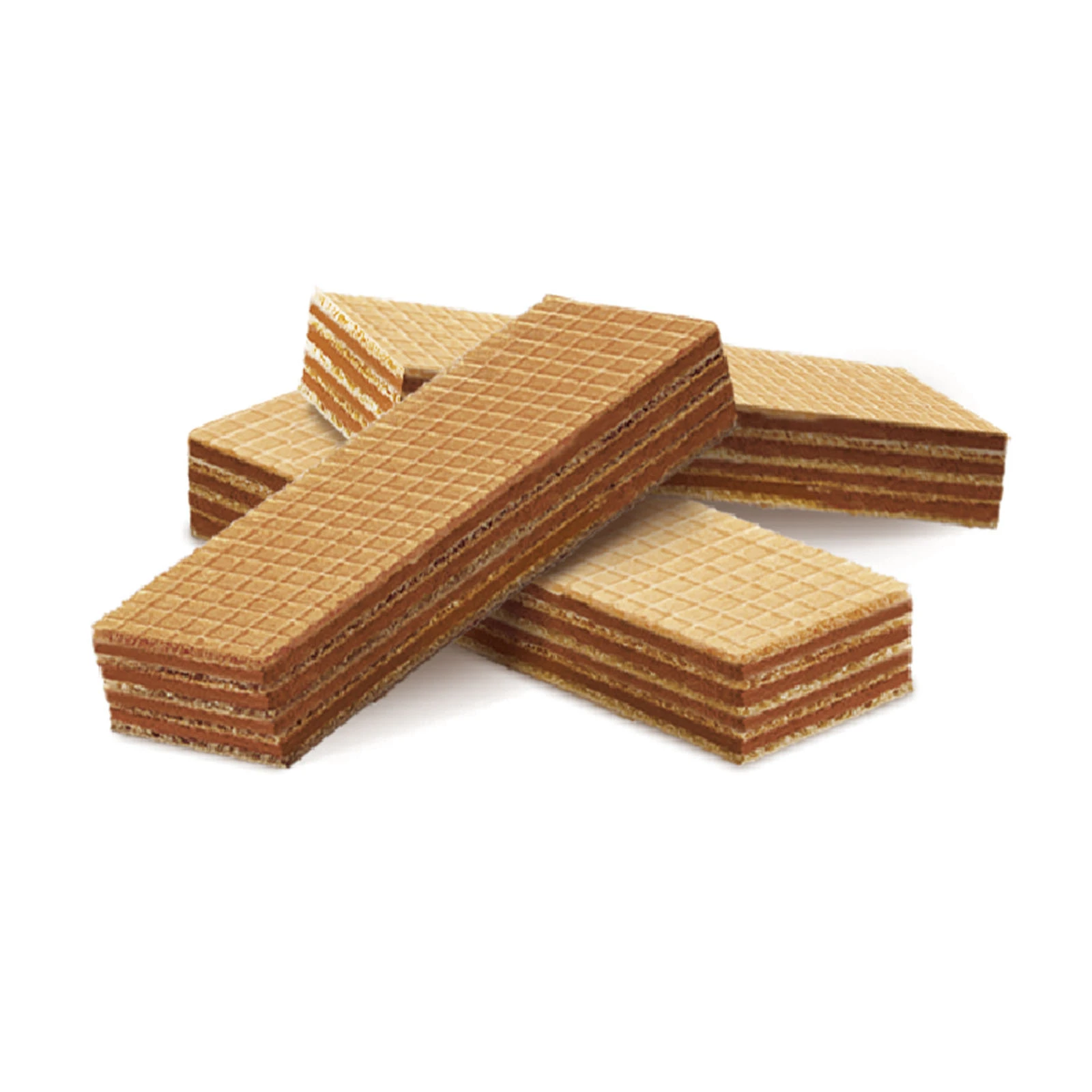 Вафлі Золоте зерно З пряжненим молоком 9-ти шарові Фото №:1