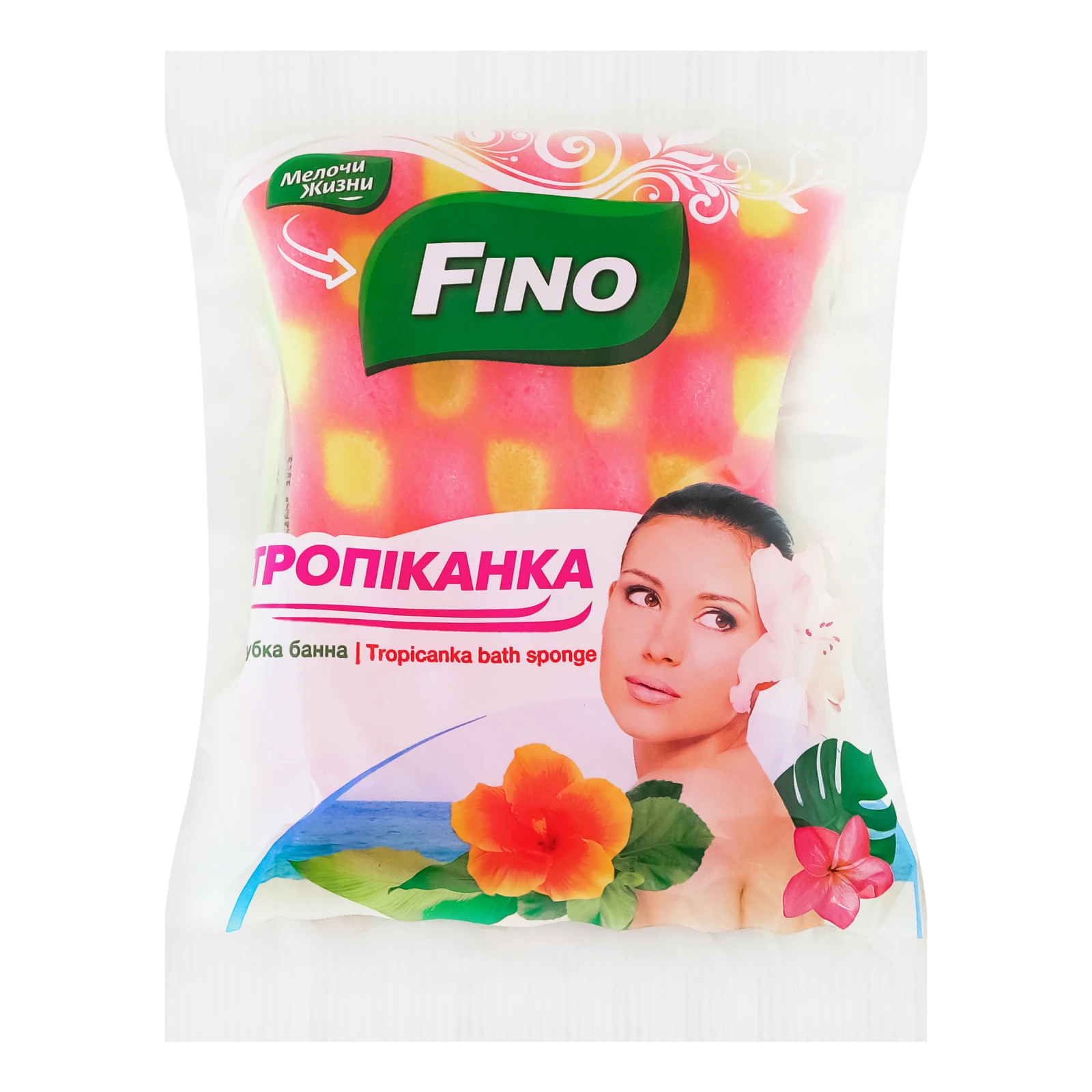Губка Fino банна Тропіканка