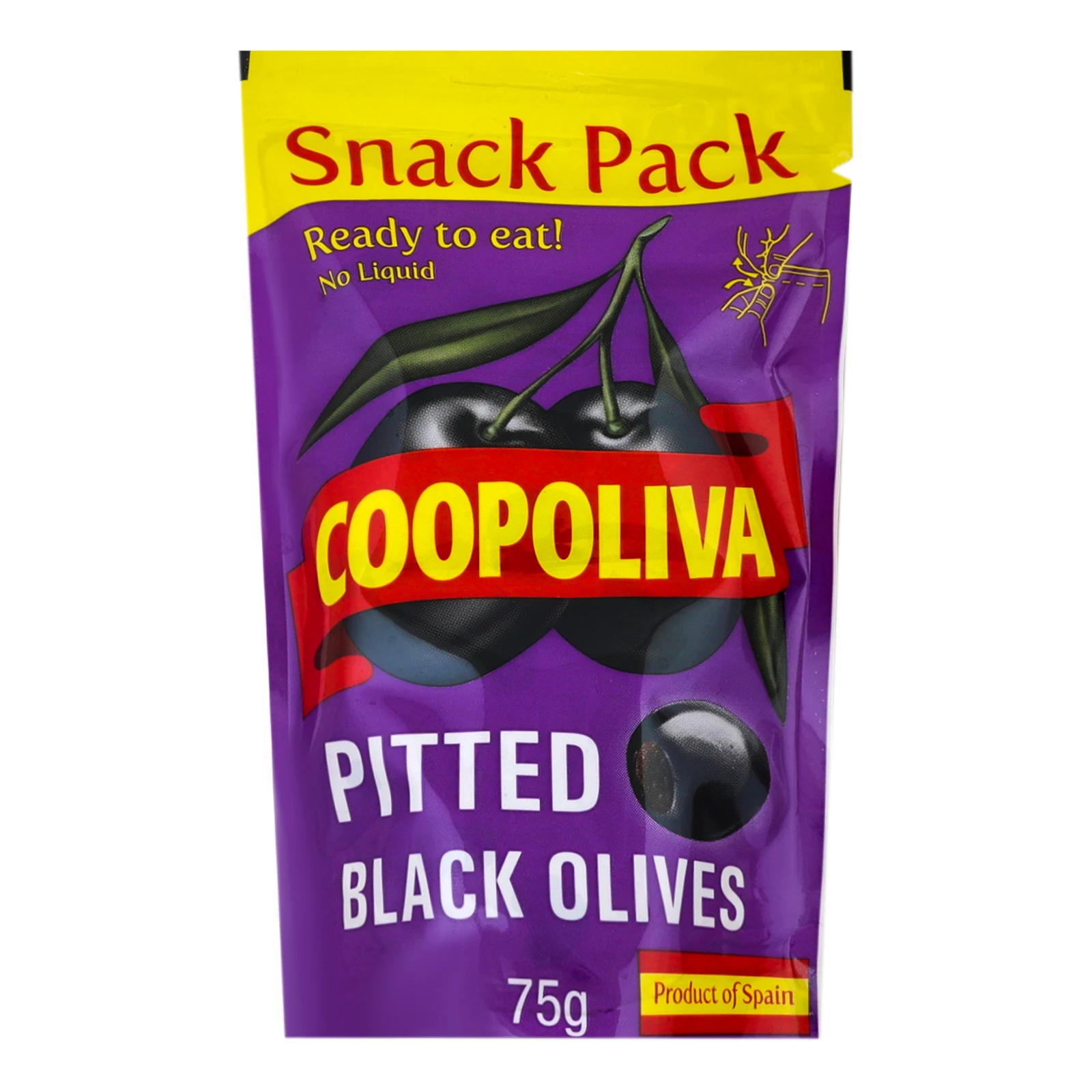 Маслини Coopoliva без кісточки 75г Фото №:1