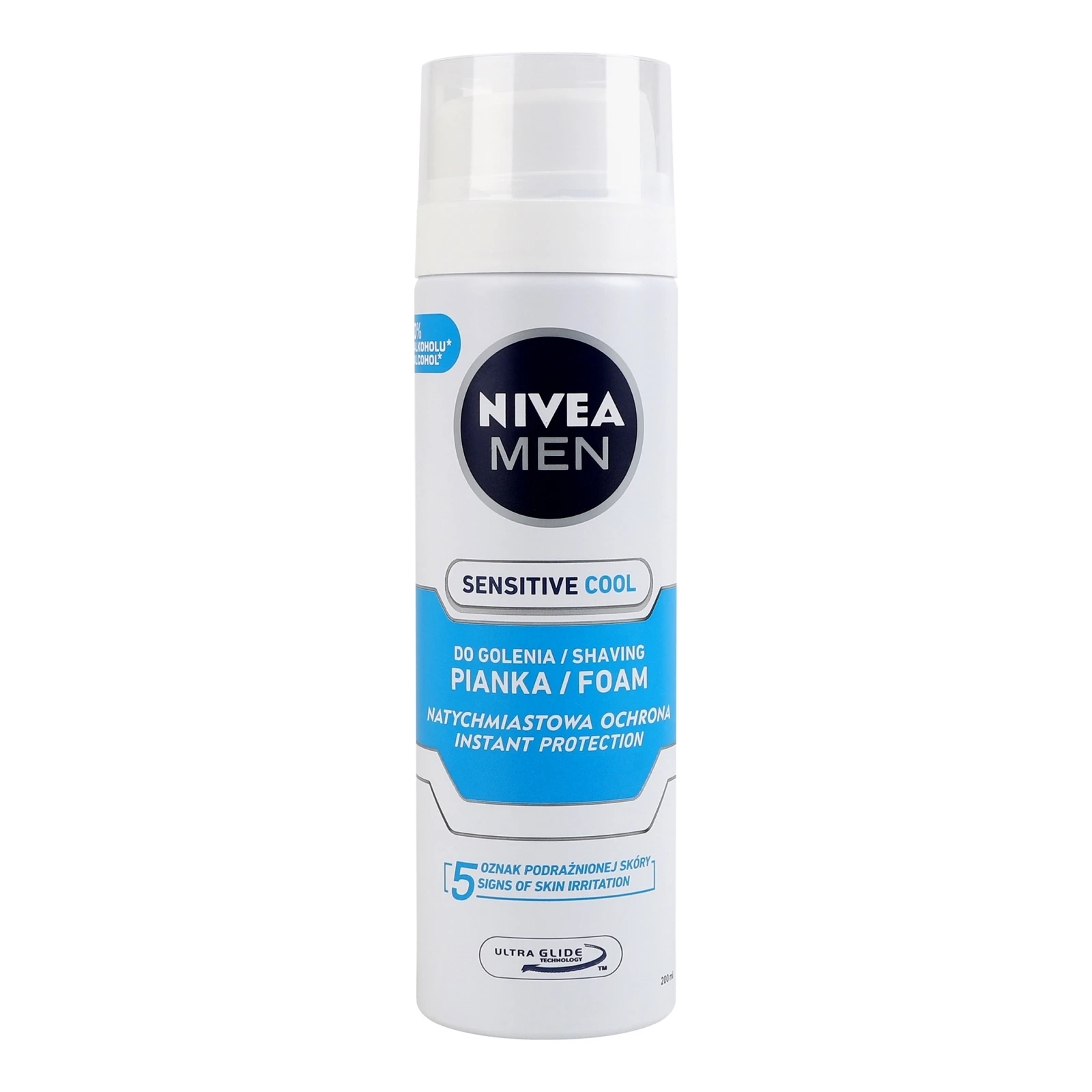 Піна для гоління Nivea Men Sensitive Cool 200мл Фото №:1