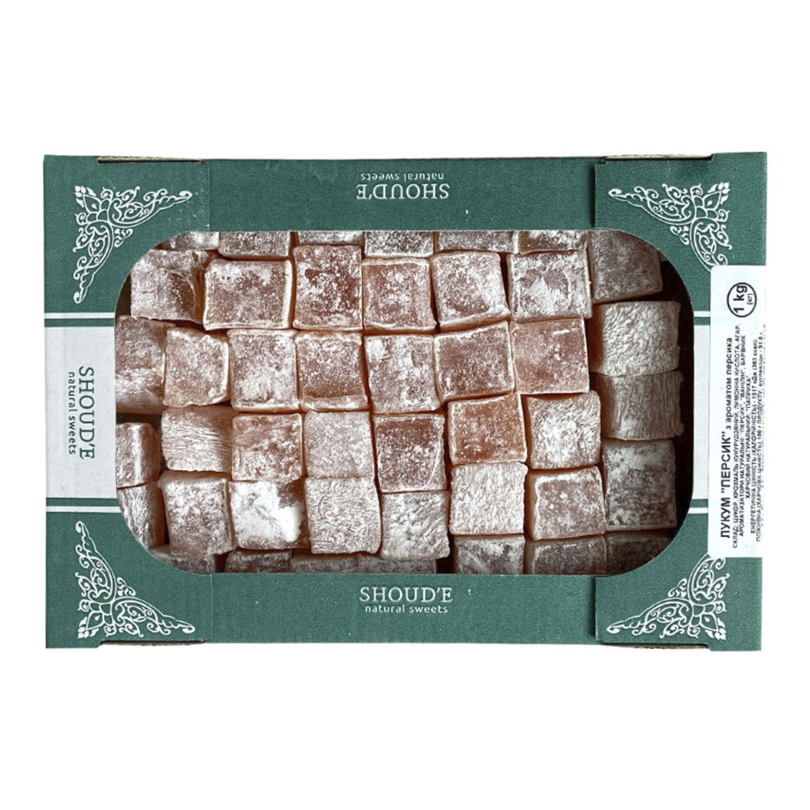 Лукум Shoud`e персик Фото №:1