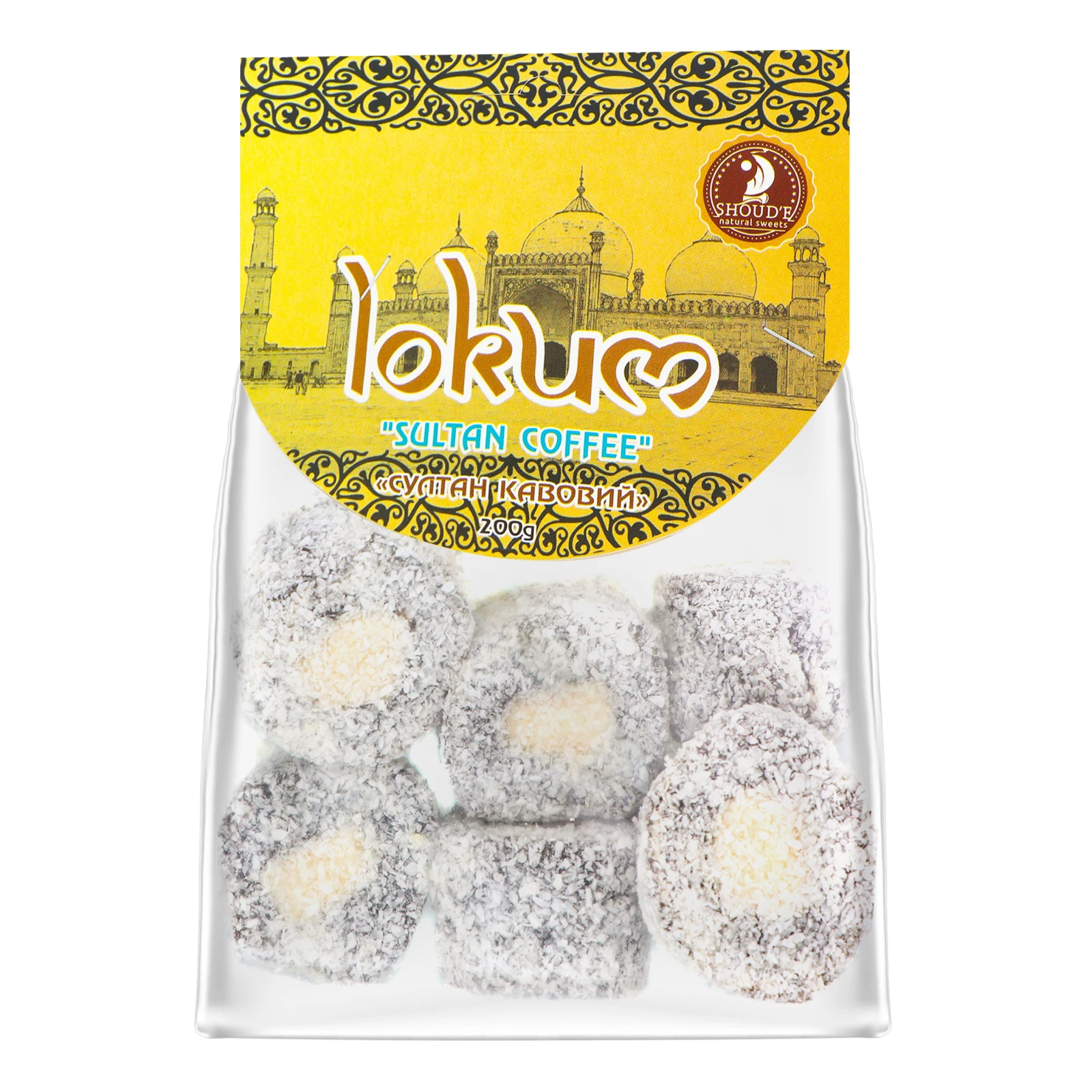 Лукум Shoud`e 200г султан кавовий Фото №:1
