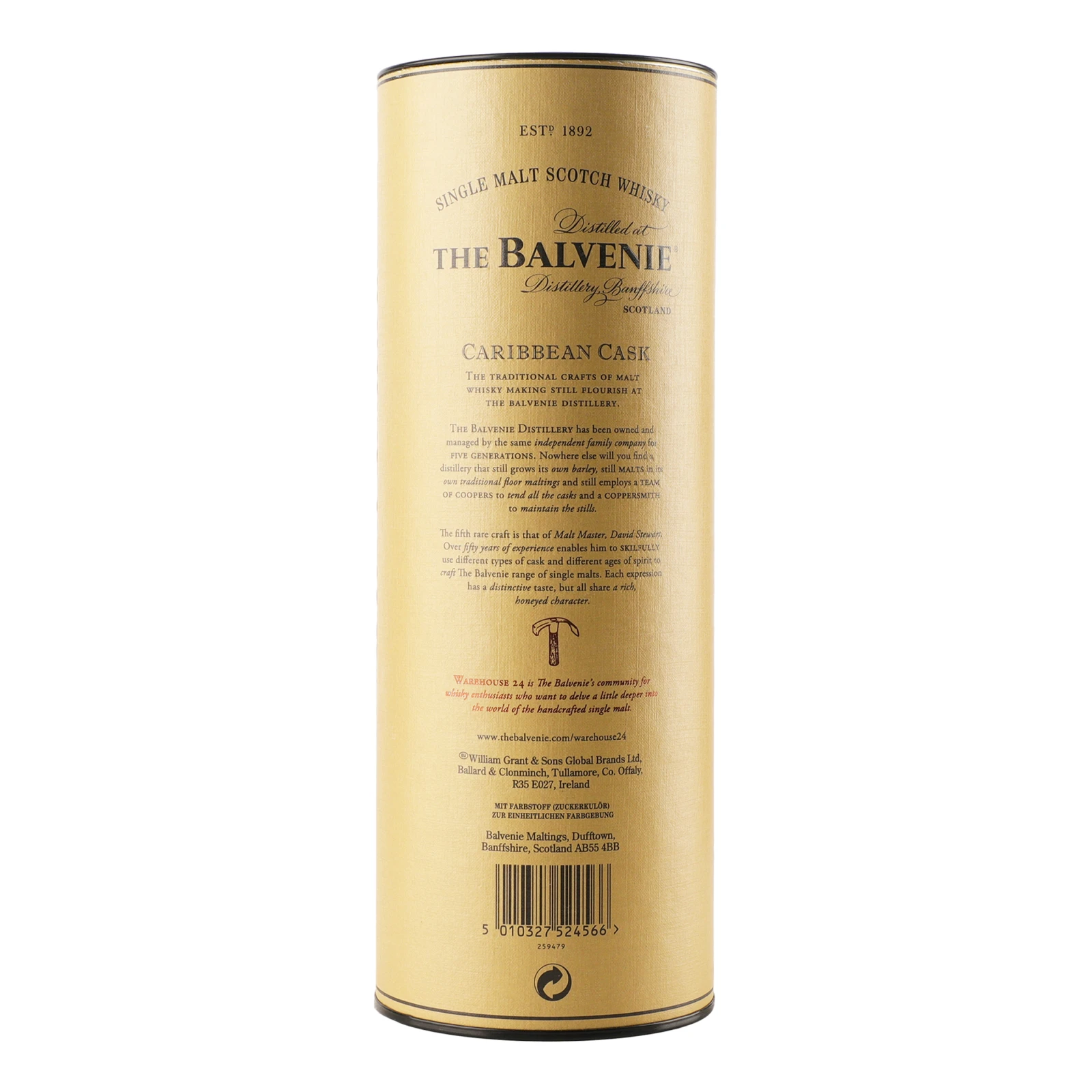 Віскі Balvenie 0,7л 43% Caribbean Cask 14 років фото 2