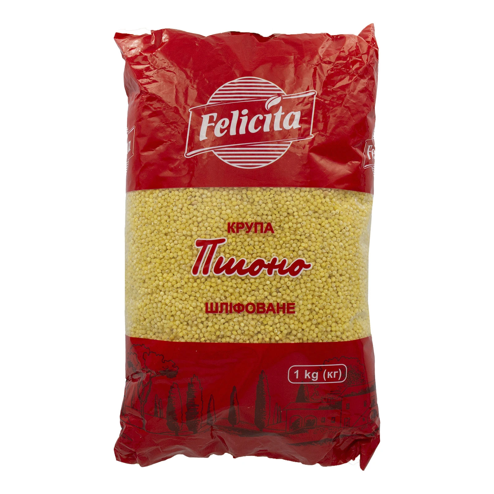 Пшоно Felicita шліфоване 1кг Фото №:1