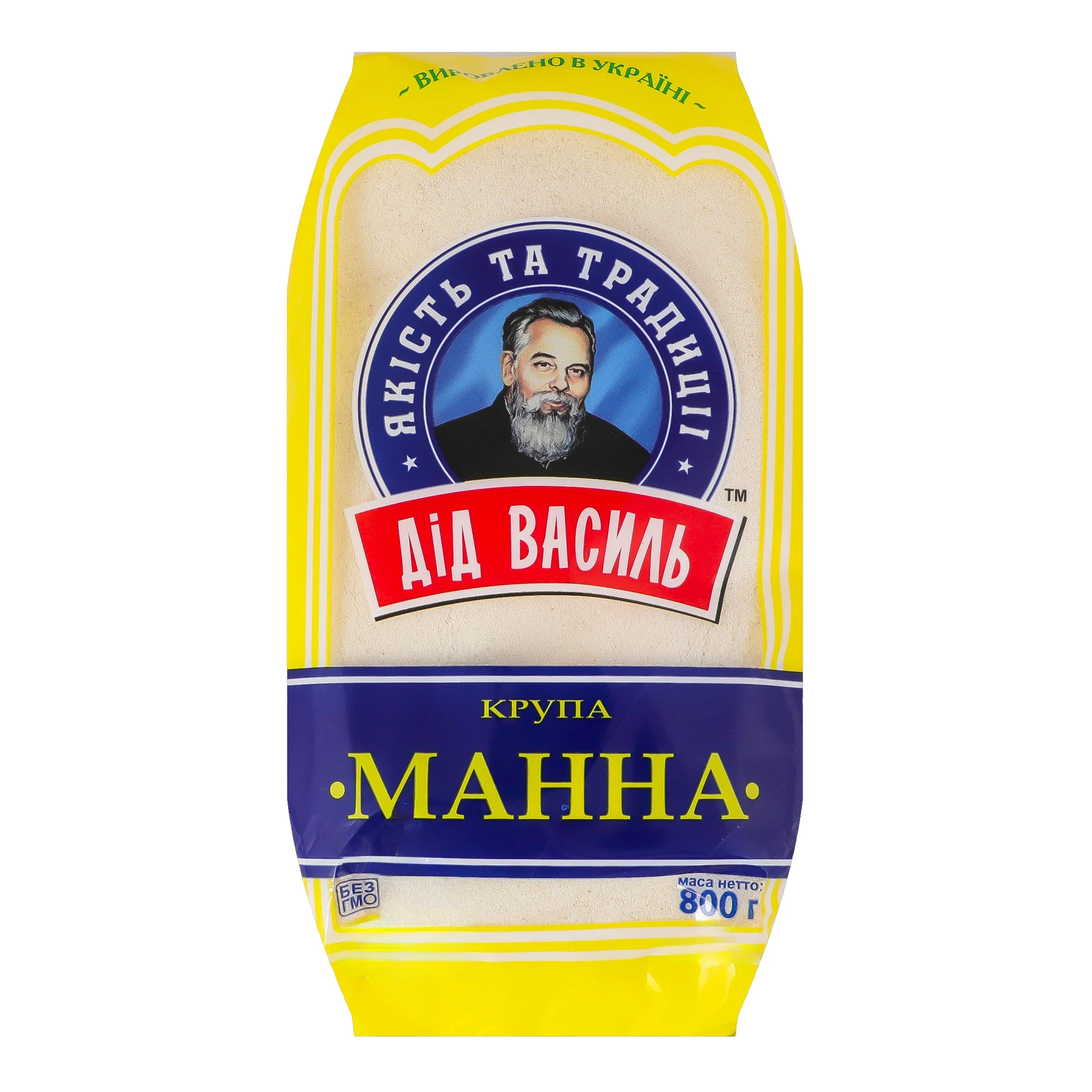 Крупа манна Дід Василь 800г Фото №:1