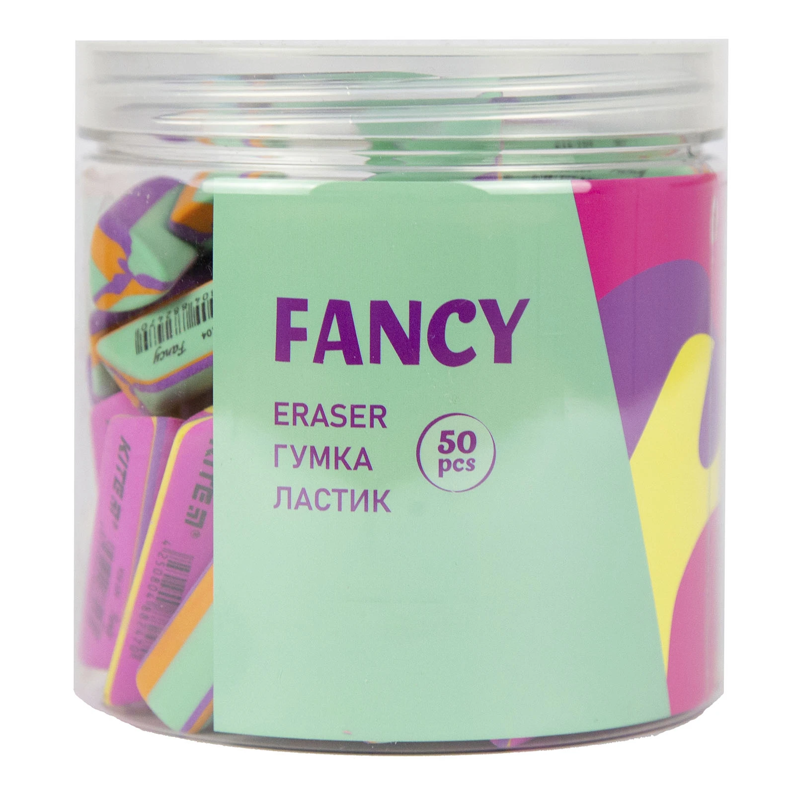 Гумка Kite кольорова Fancy асорті Фото навігації №:1