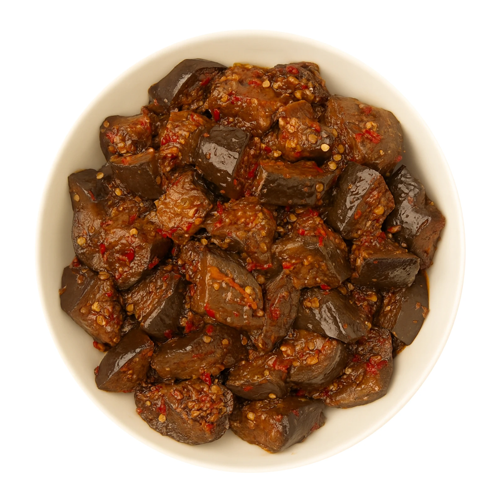 Баклажани в аджиці соління Фото №:1