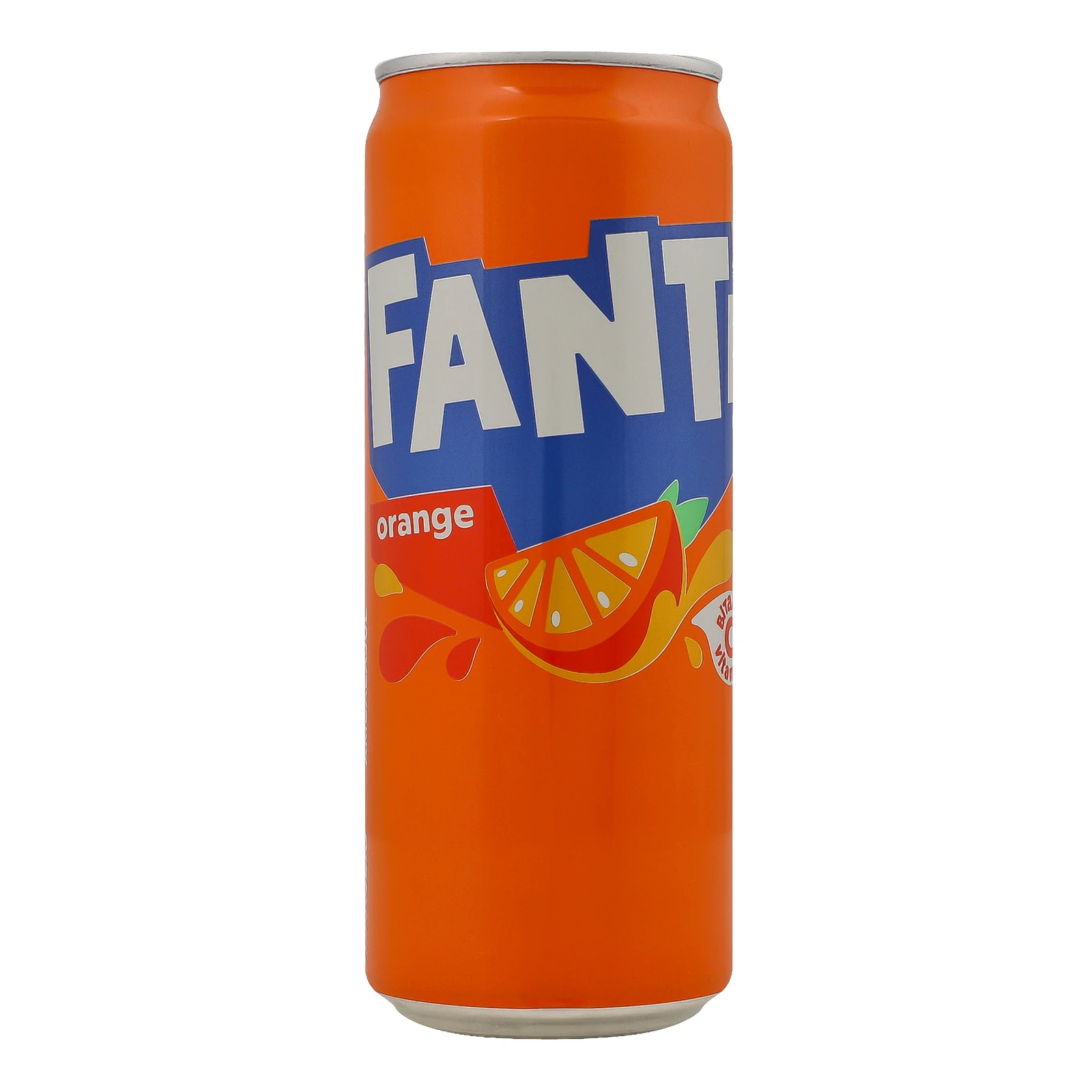 Напій Fanta Orange соковмісний сильногазований з апельсиновим соком 330мл Фото №:1