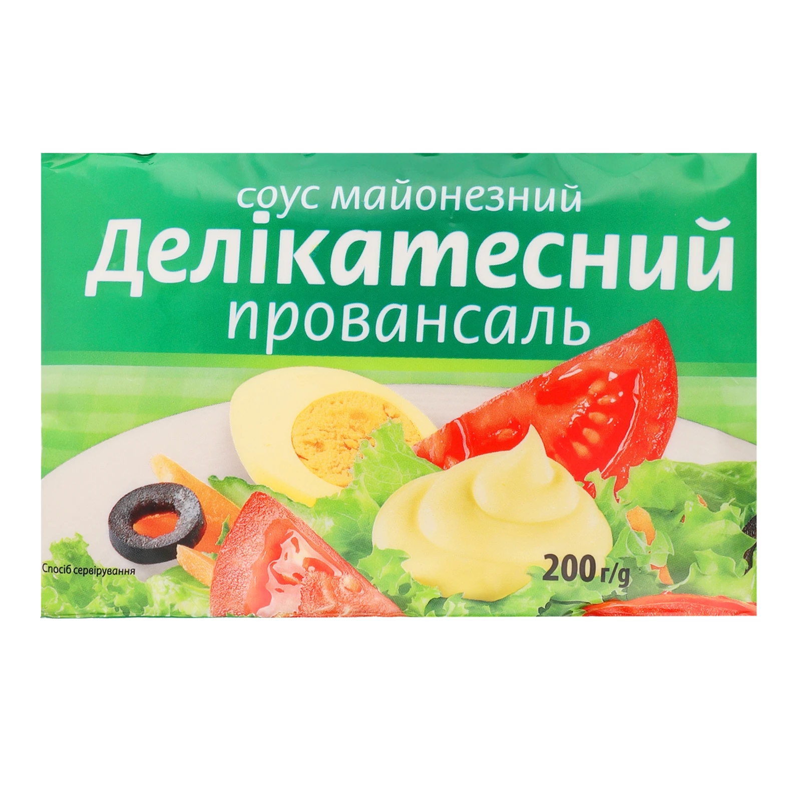 Соус майонезний Чумак Делікатесний Провансаль 15% 200г Фото №:1