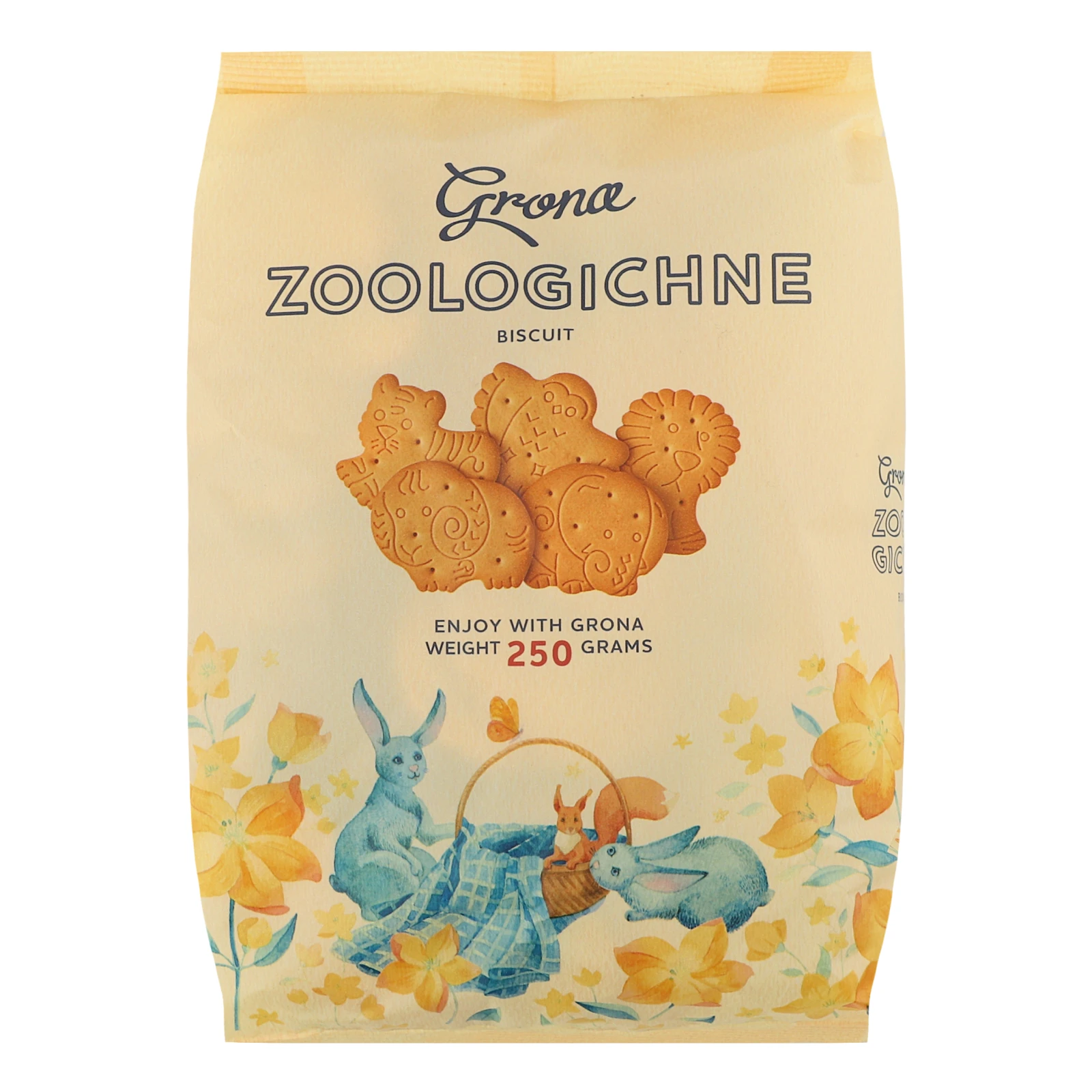 Печиво Grona затяжне Зоологічне 250г Фото №:1