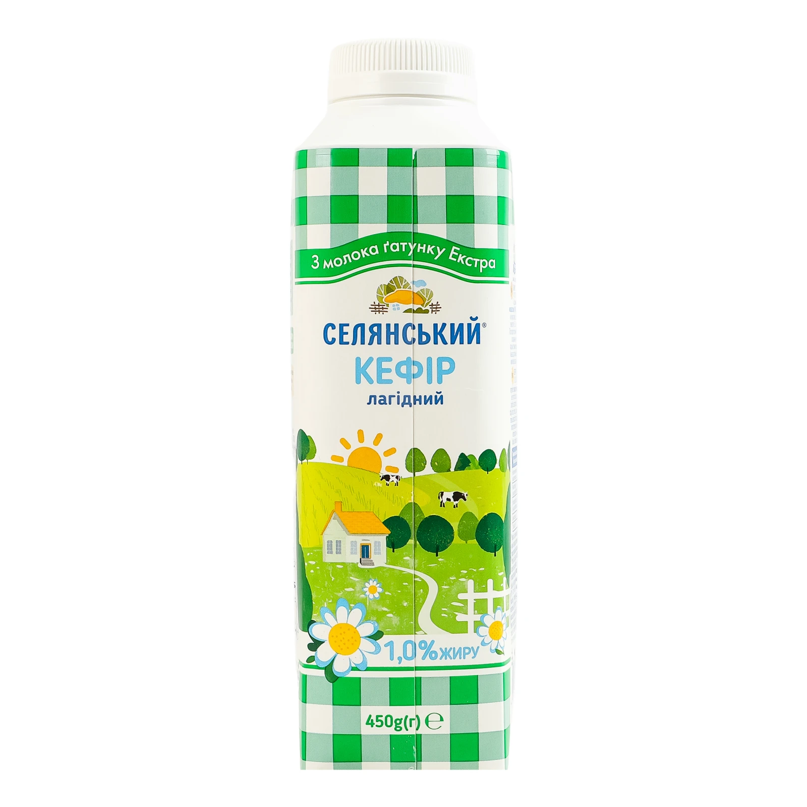 Кефір Селянський 1% 450г Фото №:2