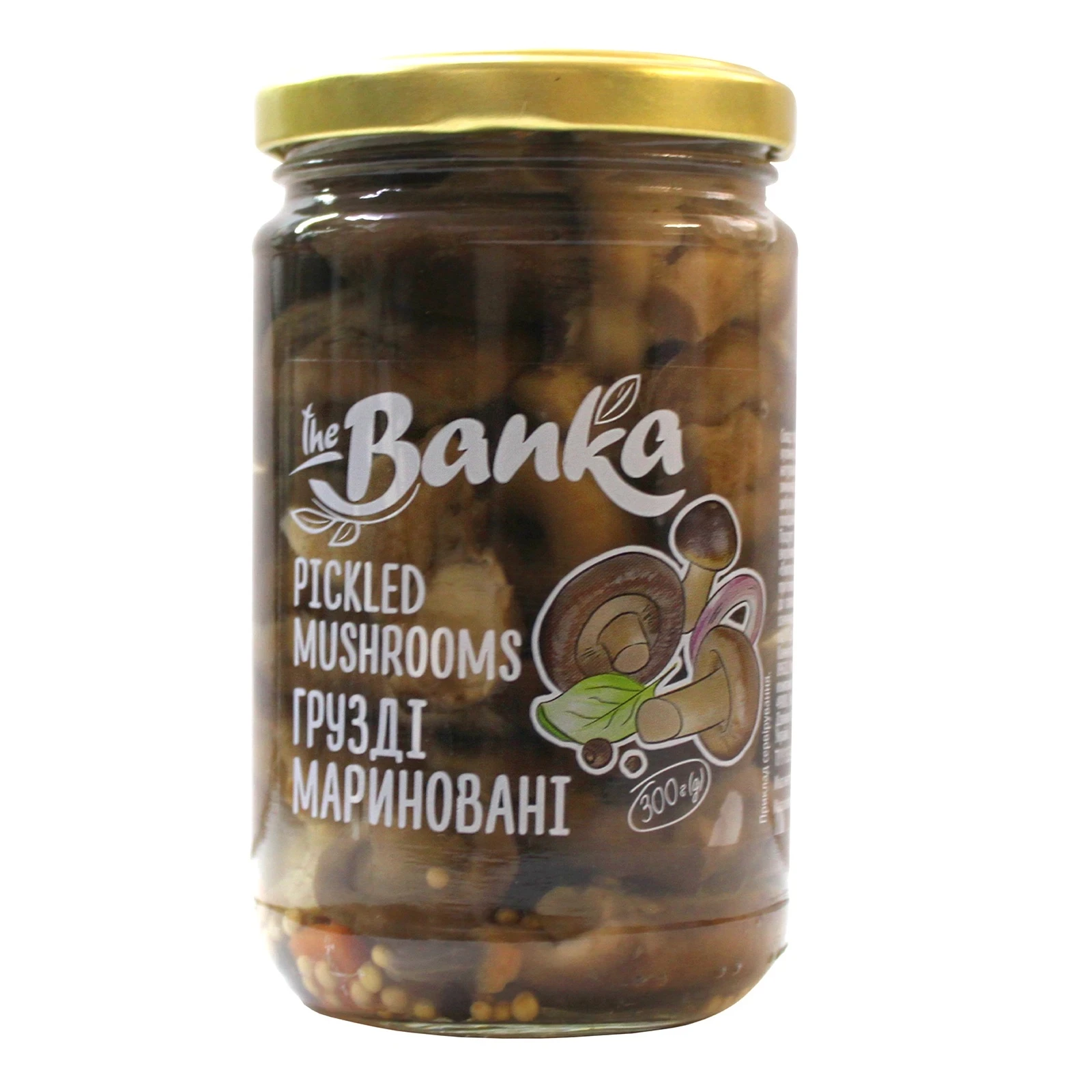 Гриби the Banka Грузді мариновані 300г Фото №:1