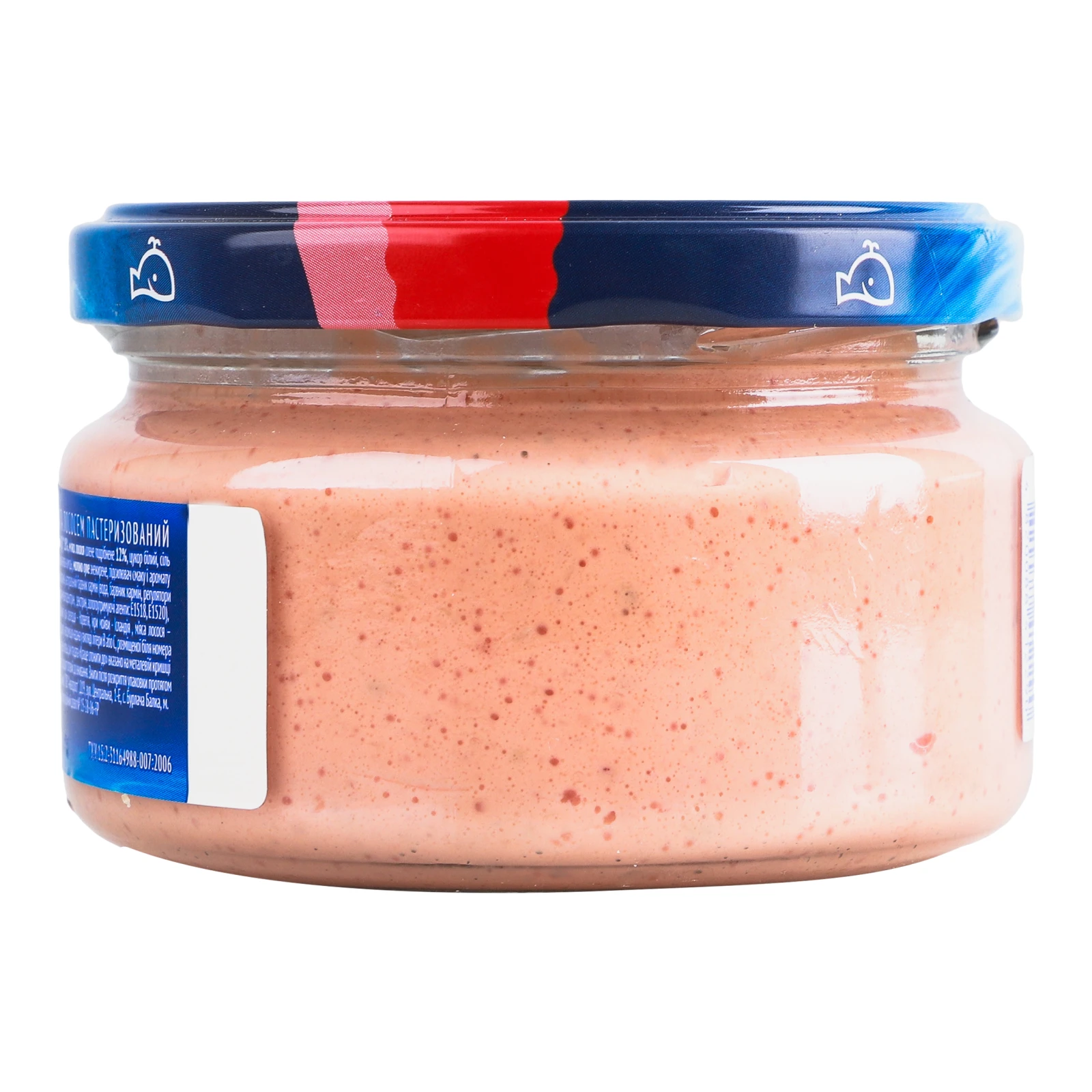 Продукт з ікрою Водний світ Ікорка океанічної риби з лососем пастеризований 160г Фото №:2