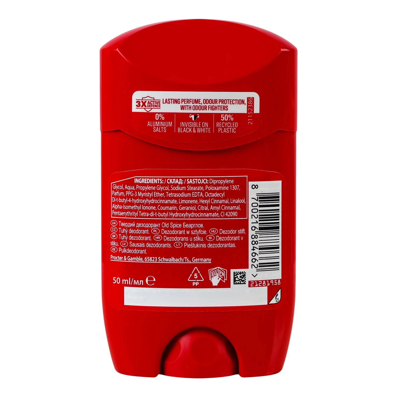 Дезодорант Old Spice Bearglove твердий 50мл Фото №:2