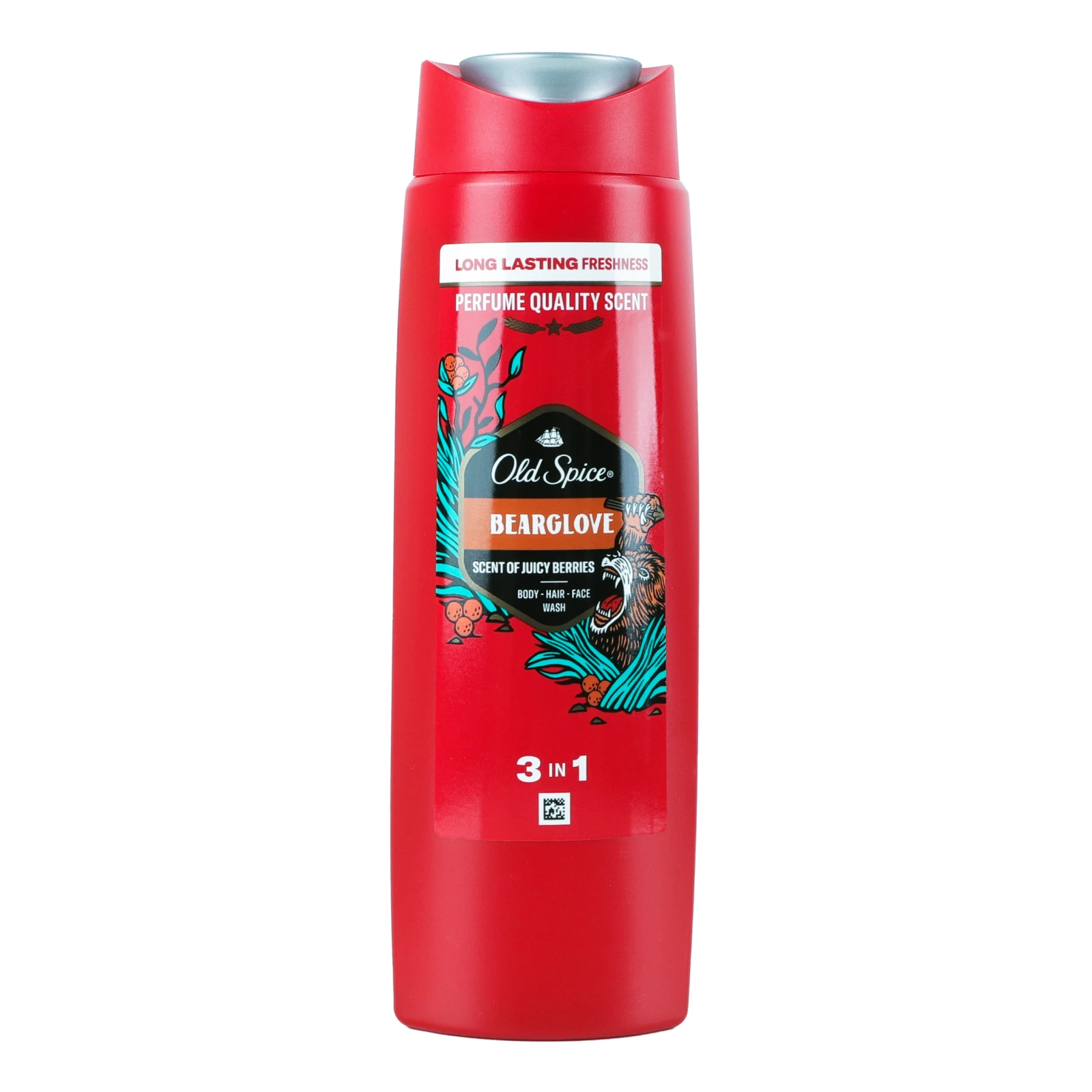 Гель для душу та шампунь Old Spice Bearglove 3in1 250мл Фото №:1