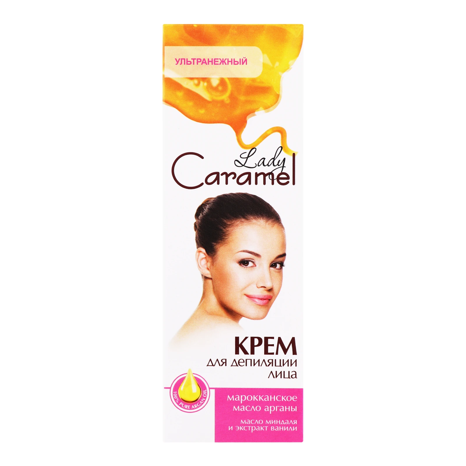 Крем Caramel 50мл для депіляції обличчя Фото №:1