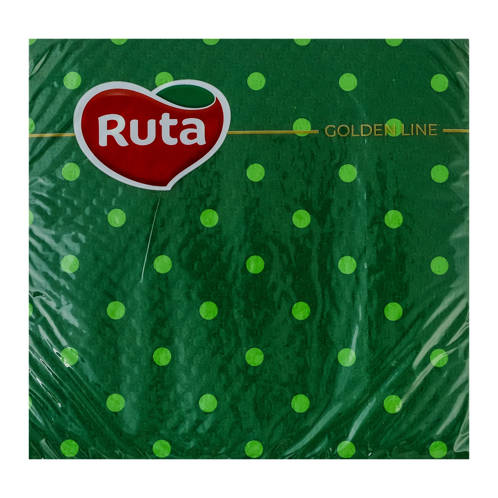 Серветки Ruta Golden line паперові 2-х шарові 32.5*32.5см Флора з друком 20шт Фото №:1