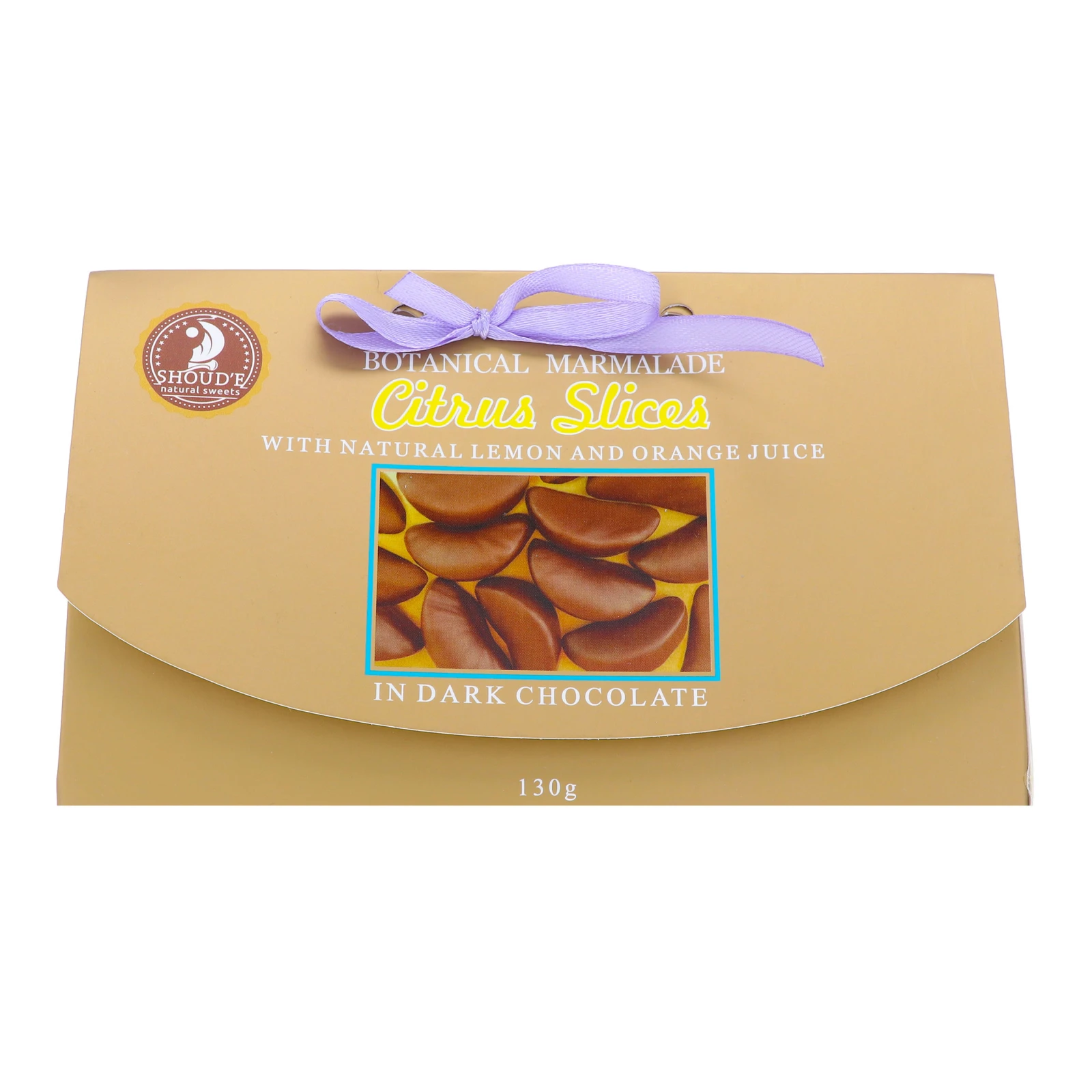 Мармелад Shoud`e 130г цитрусові часточки в шоколаді Фото №:1