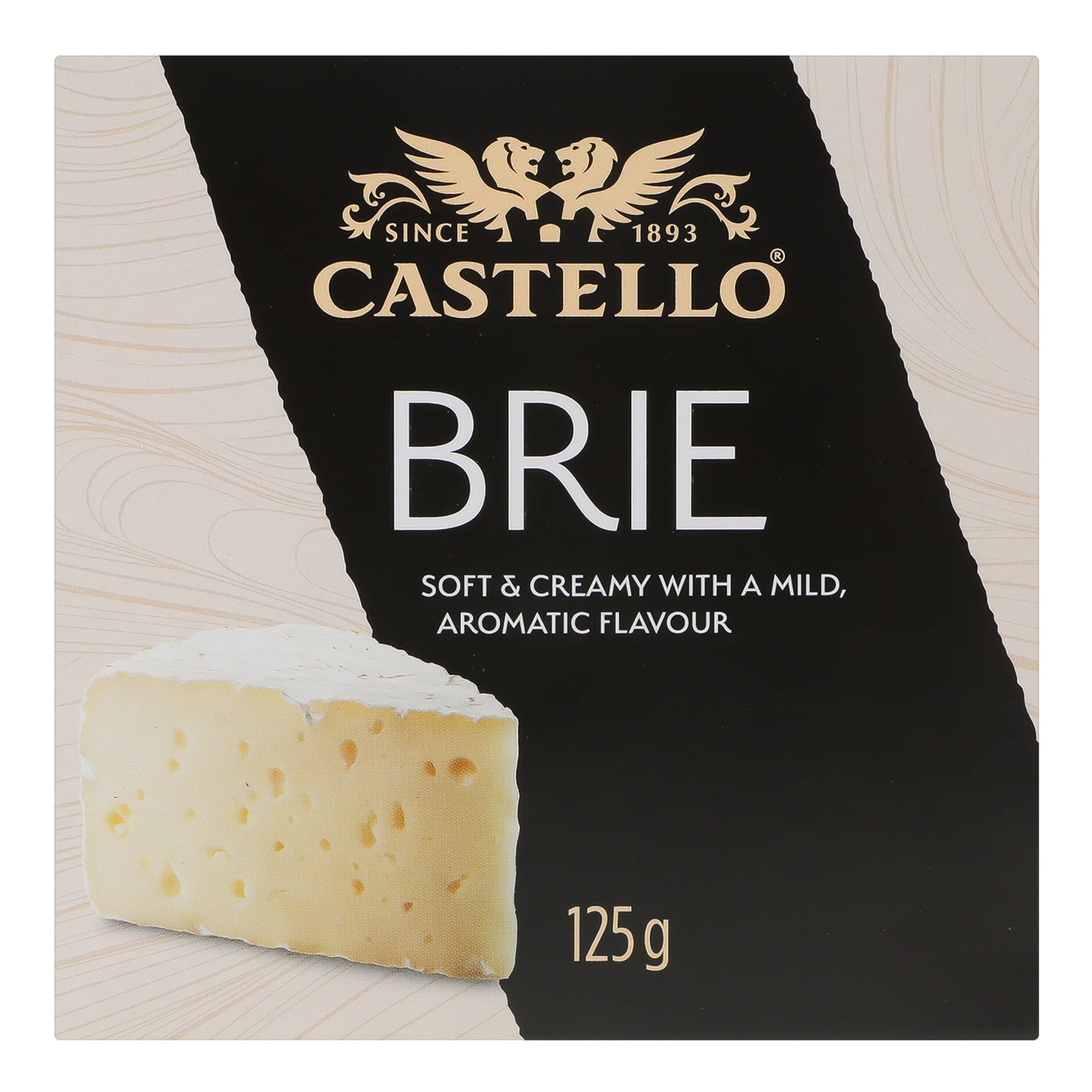 Сир Castello Brie з білою пліснявою 50% 125г Фото №:1