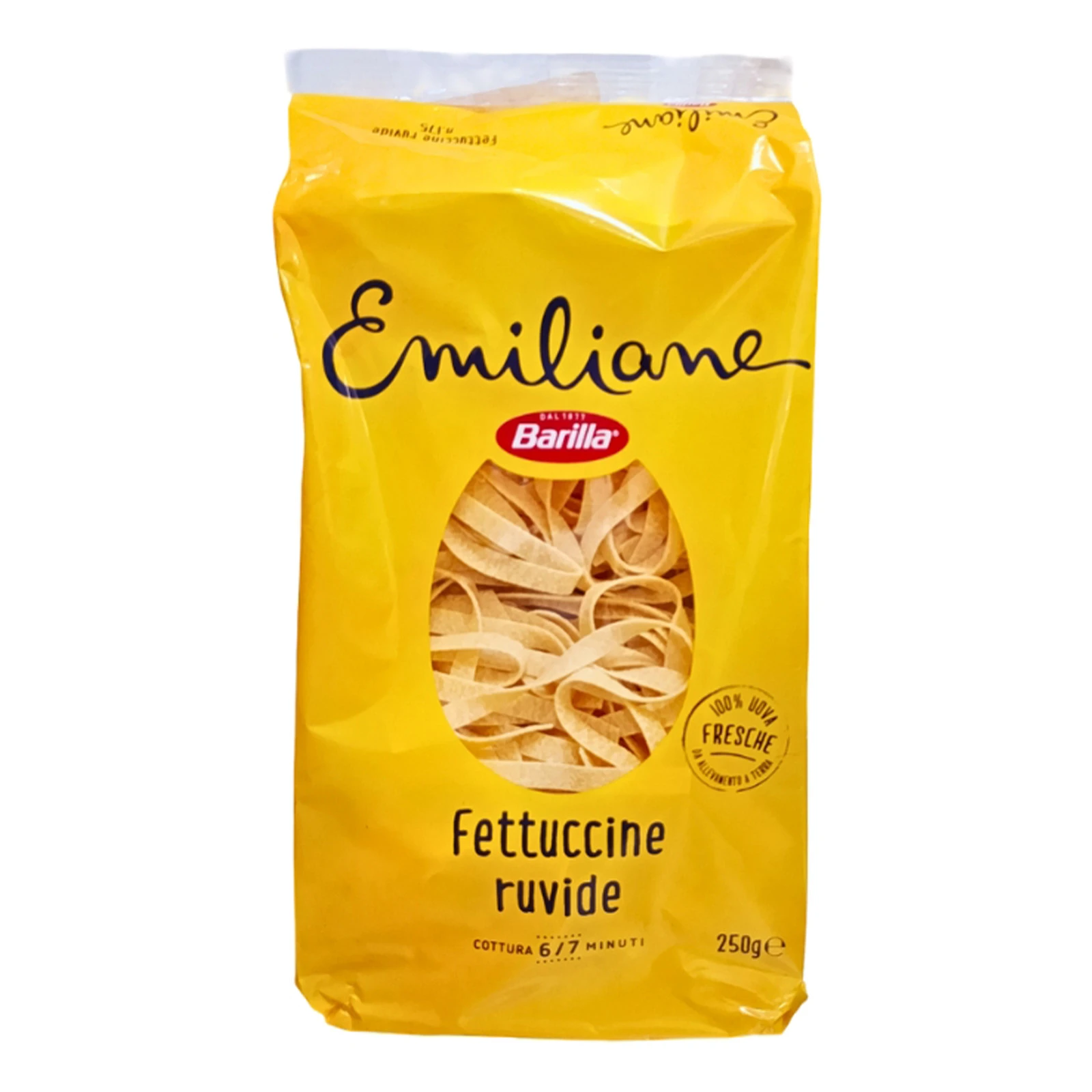 Макарони Barilla Emiliane Fettuccine з яйцем 250г Фото навігації №:1