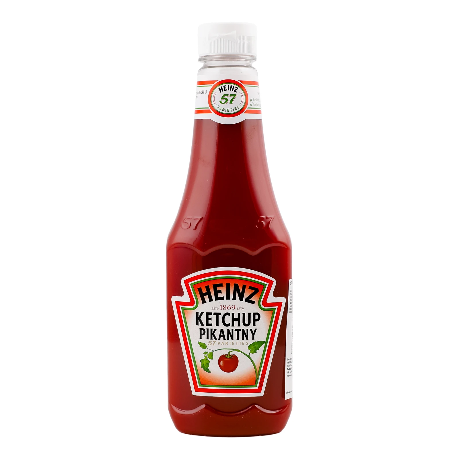 Кетчуп Heinz Пікантний 570г Фото №:1