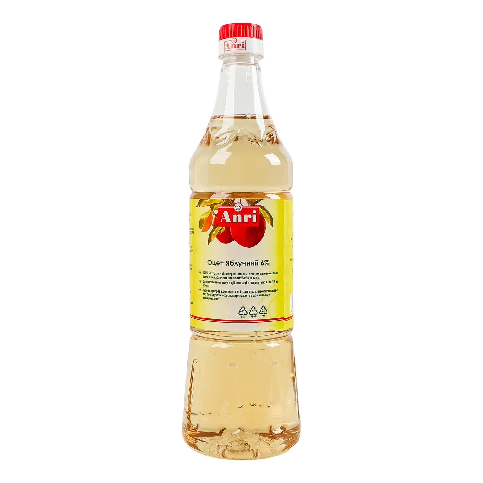 Оцет Anri яблучний 6% 850мл Фото №:2