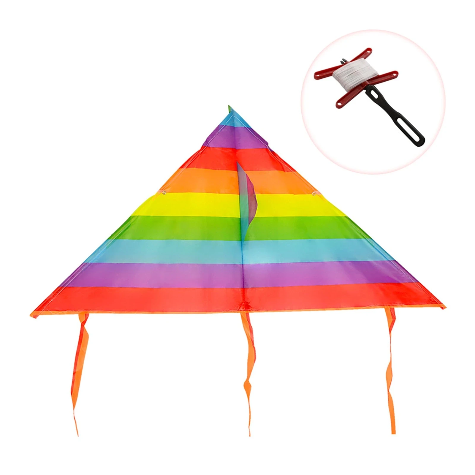 Повітряний змій M 1739-1 ширина 90см довж. 46см хвіст 45см струна кул. 9-63-1,5см Фото №:1