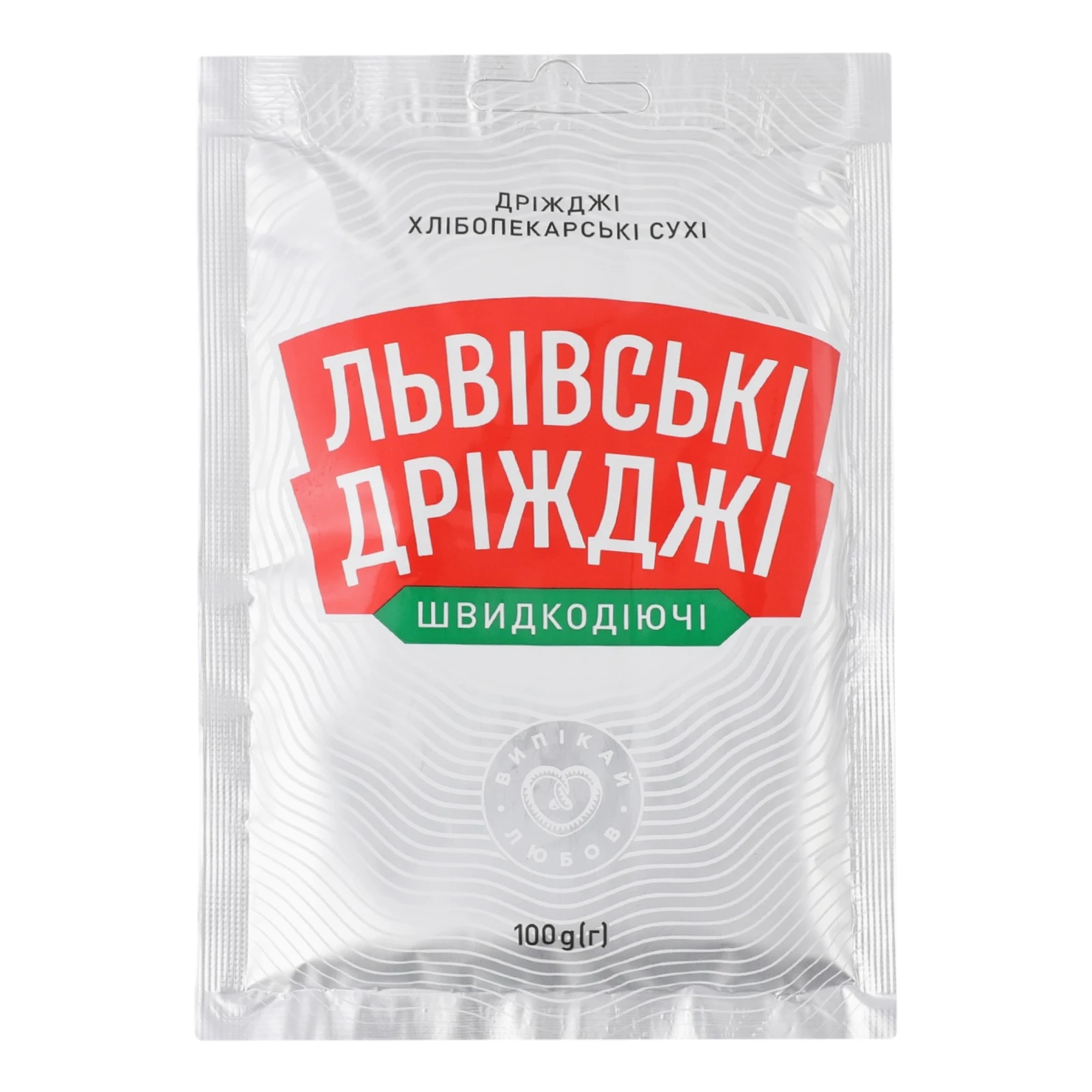 Дріжджі Львівські дріжджі хлібопекарські сухі швидкодіючі 100г Фото №:1