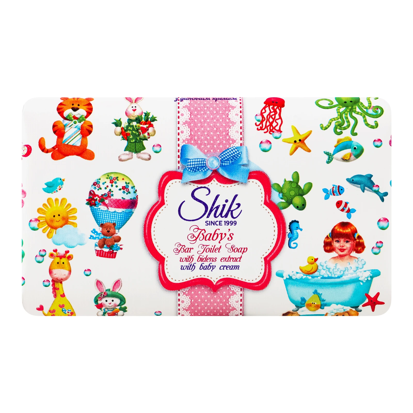 Мило Shik тверде туалетне дитяче з екстрактом череди 125г Фото №:1