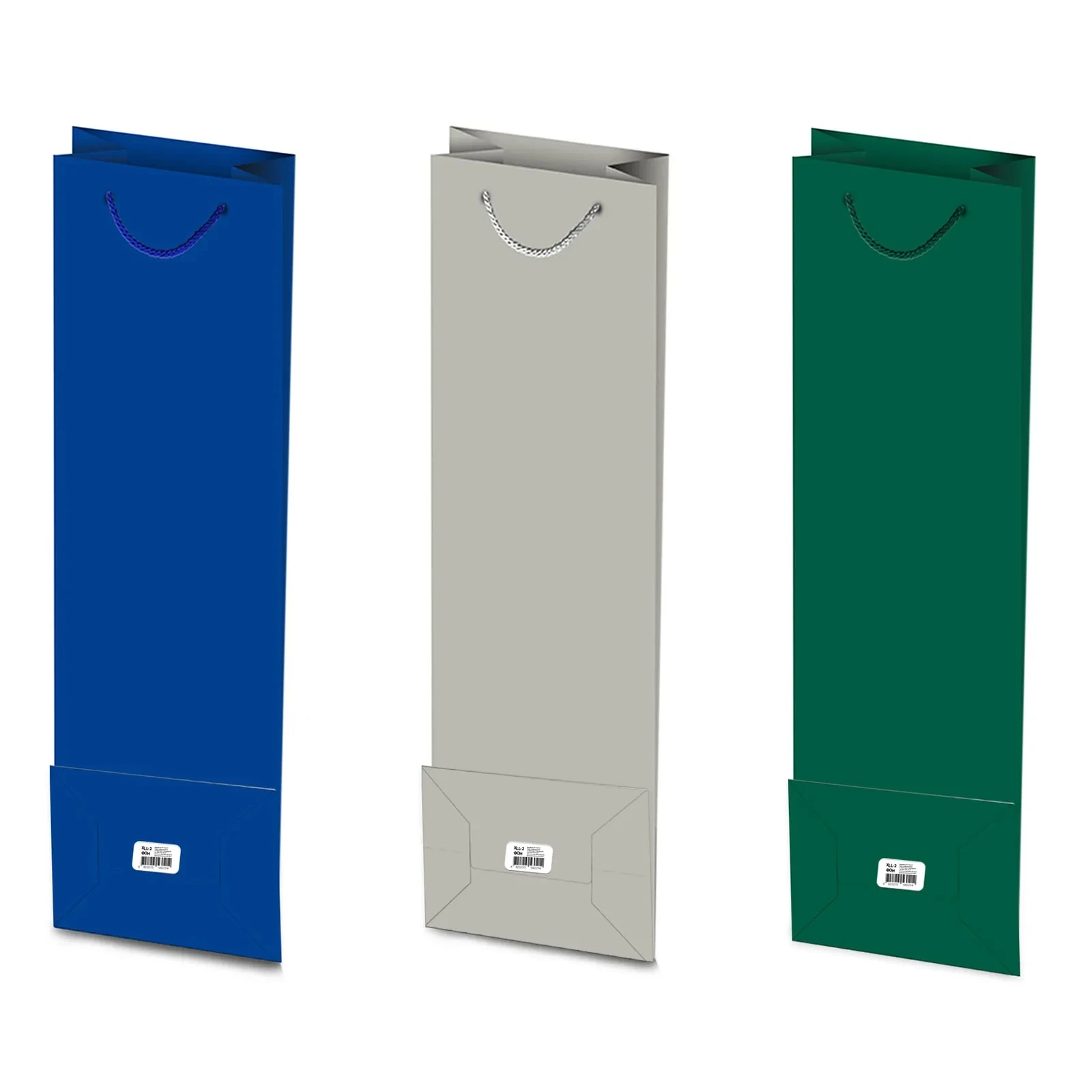 Пакет подарунковий XLL-2 однотонний 380х135х125 Фото №:2