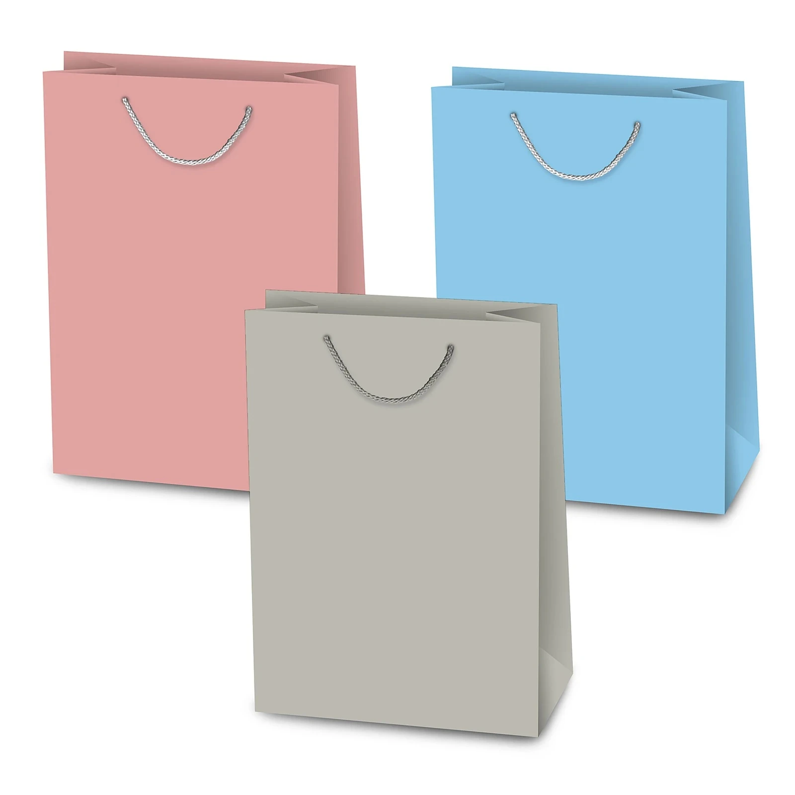 Пакет подарунковий XLL-1 однотонний 380х280х125 Фото №:1