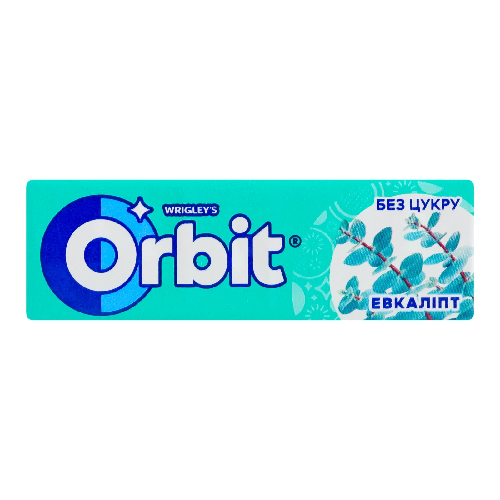 Гумка жувальна Orbit Евкаліпт без цукру 14г Фото №:1