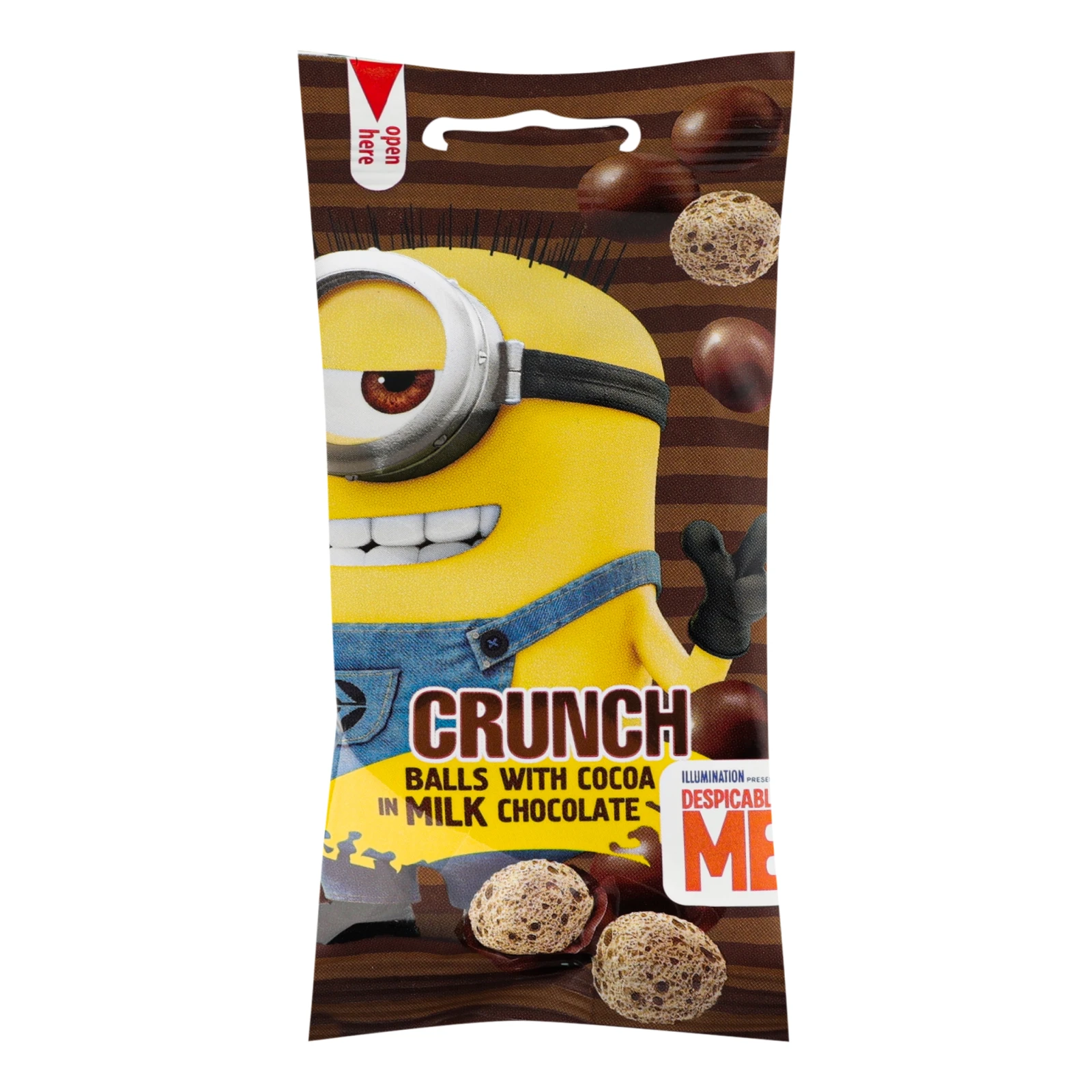 Драже Boom Choc Crunch у молочному шоколаді Фото №:1