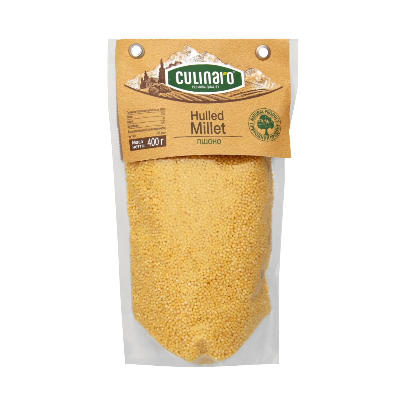 Пшоно Culinaro 400г Фото №:1
