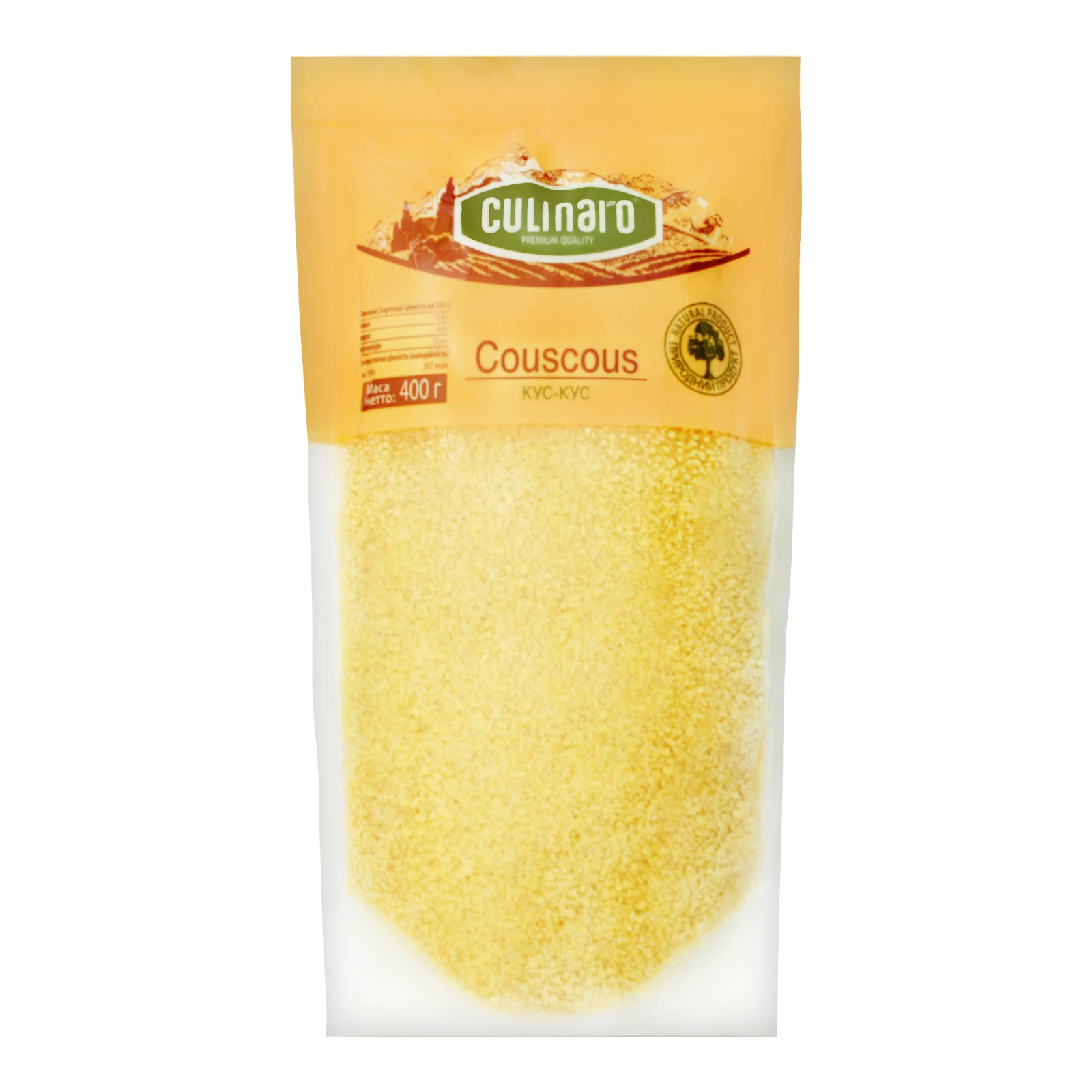 Крупа Culinaro кус-кус 400г Фото навігації №:1