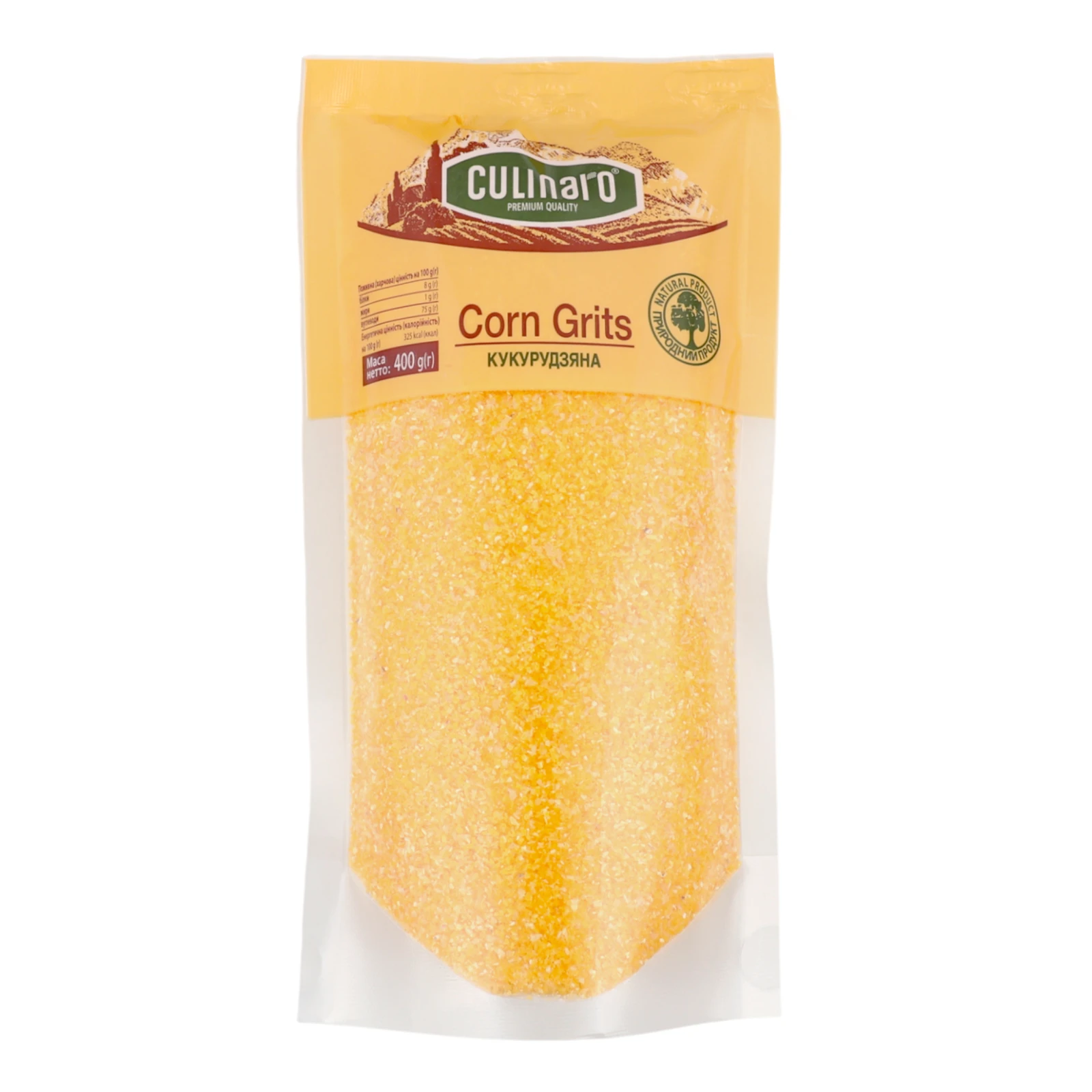 Крупа кукурудзяна Culinaro 400г Фото №:1