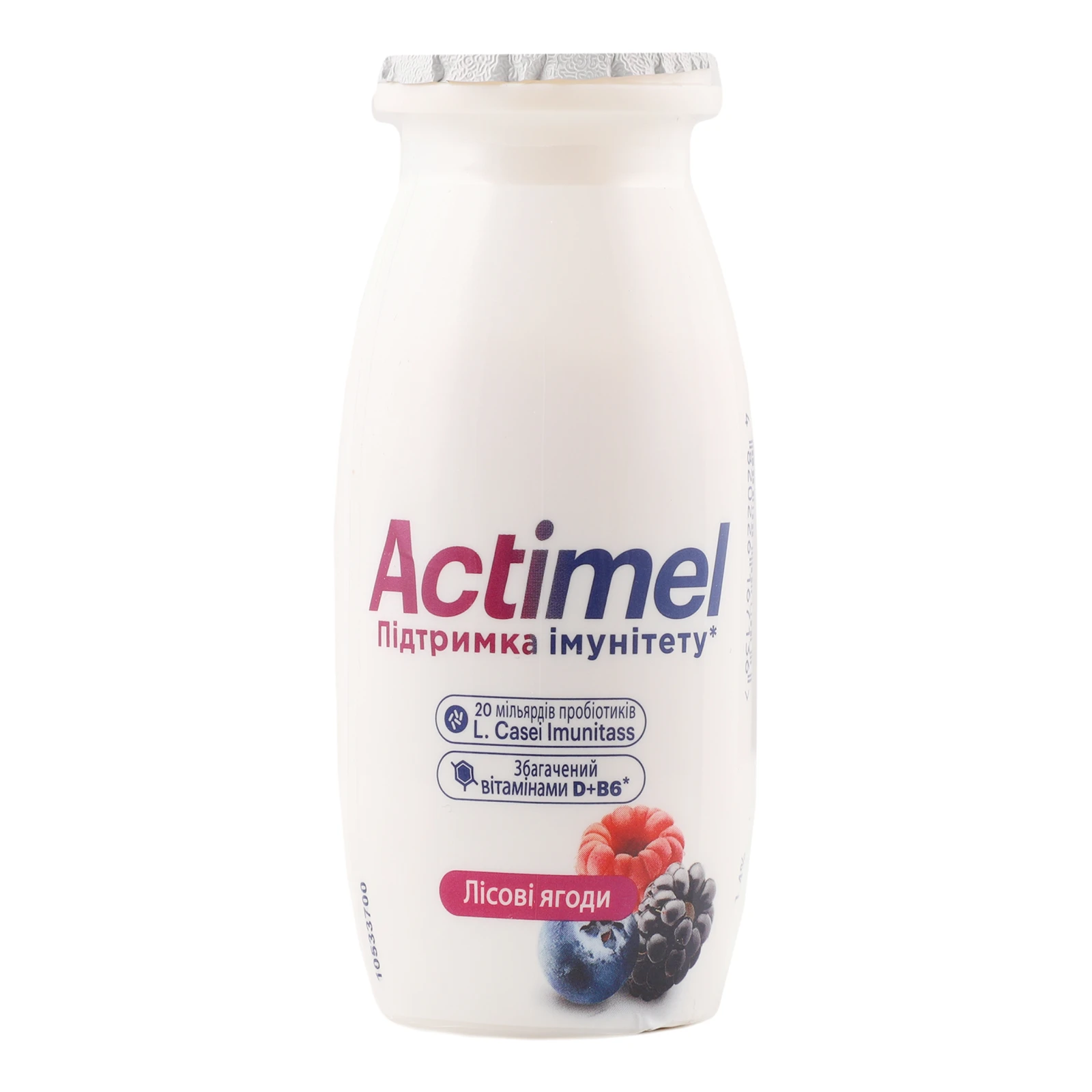 Продукт кисломолочний Actimel Лісові ягоди 1.4% 100г Фото №:1